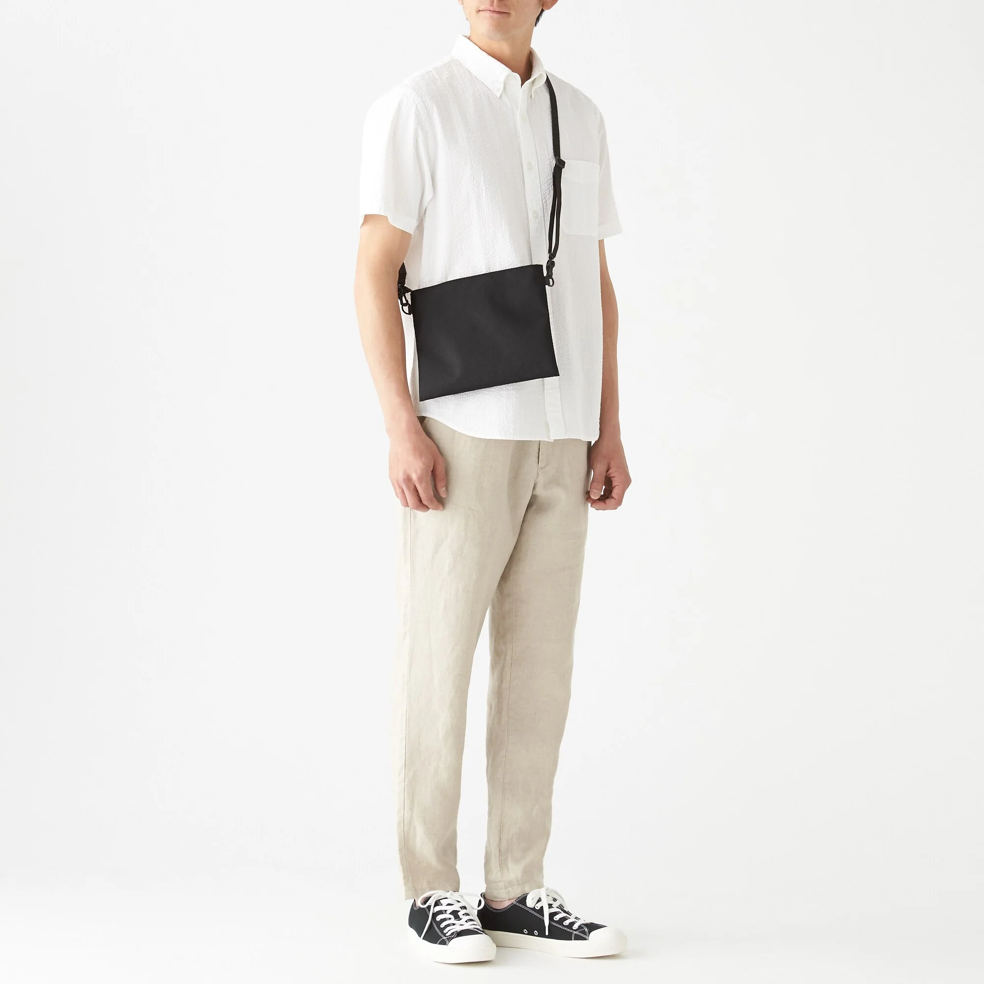 2-Way Water Repellent Sacoche / Crossbody Bag - Image 18