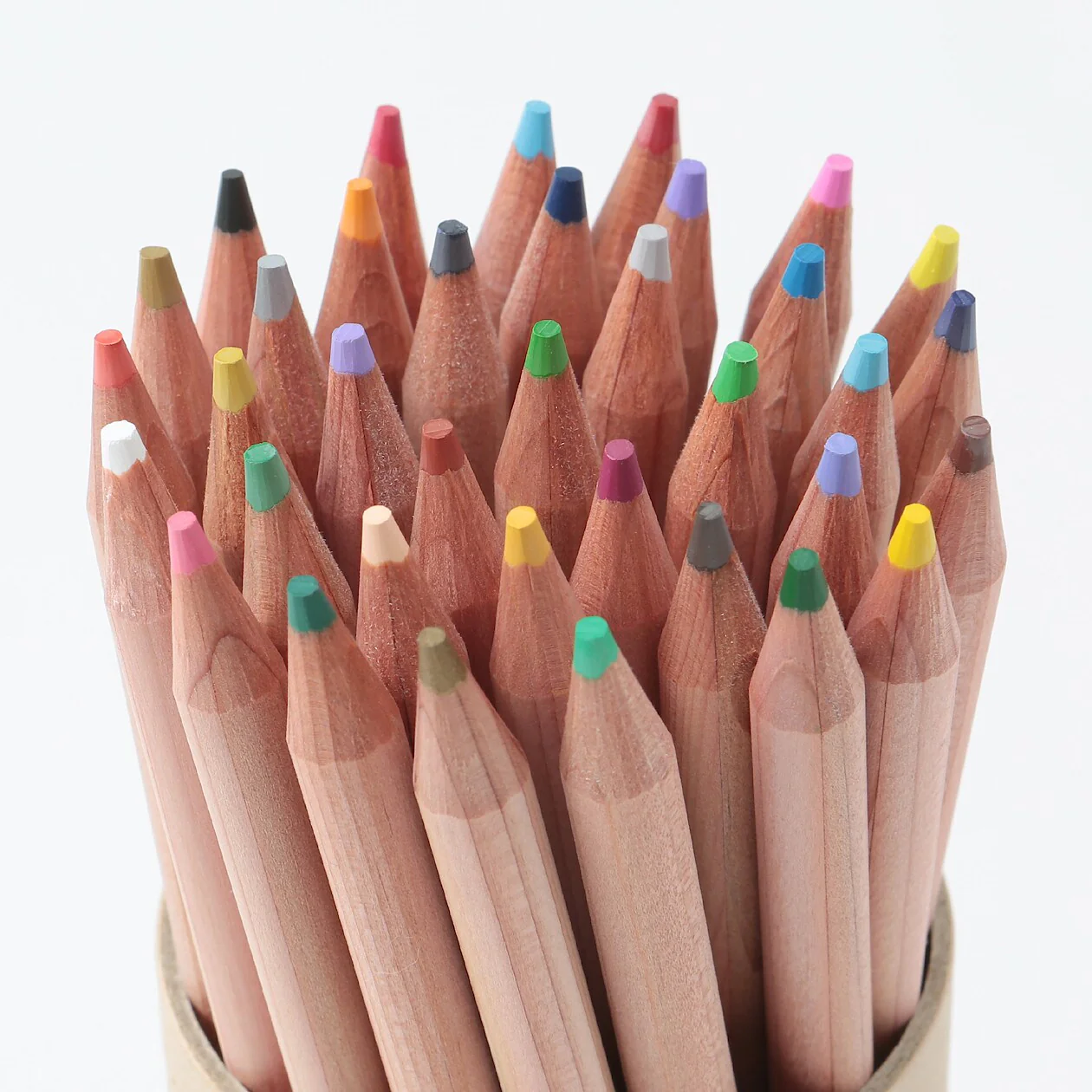 36 Coloured Pencils With Paper Tube - Image 2