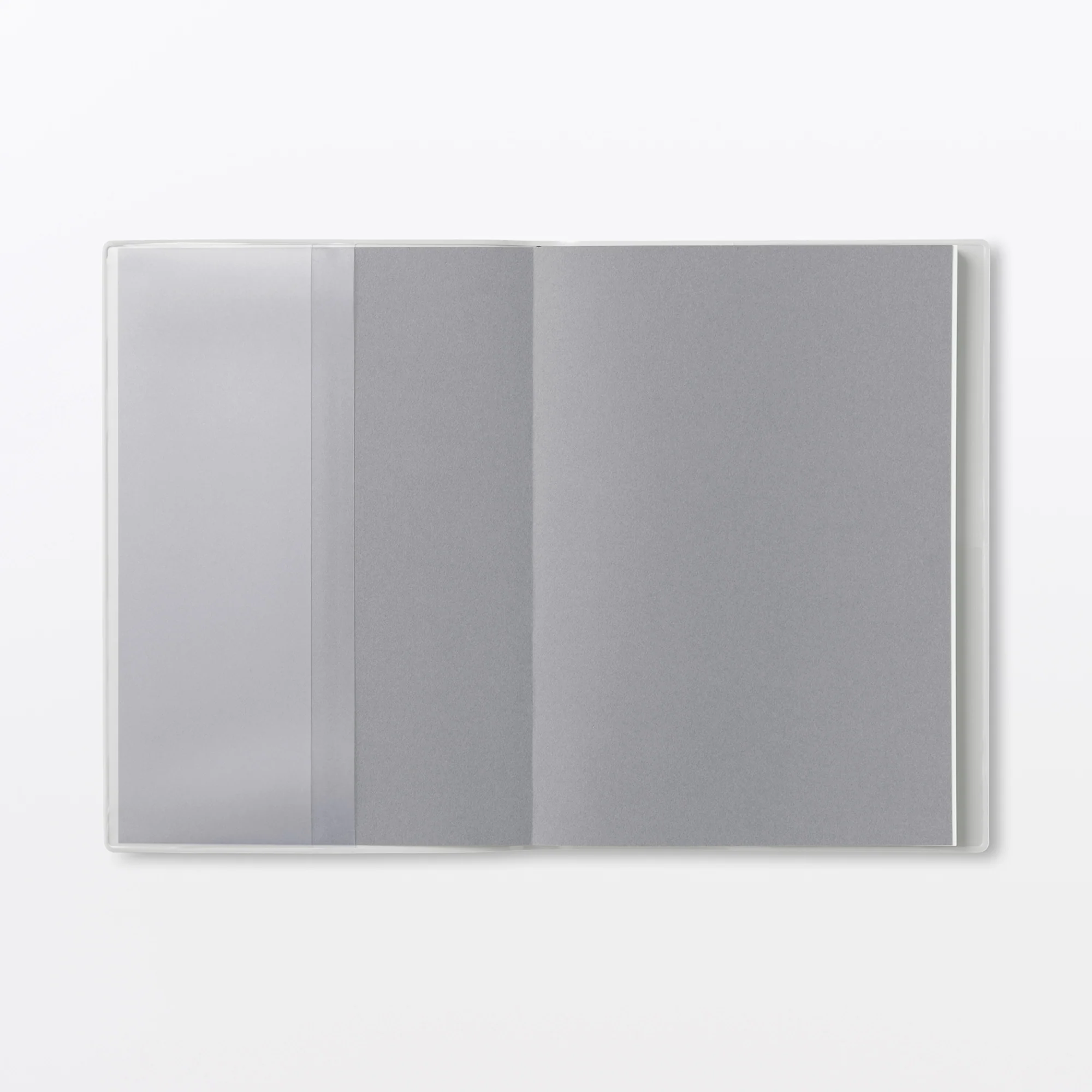 A5 White Grey Monthly/Weekly Planner From Aug. 2026 - Mon. Start - Image 3