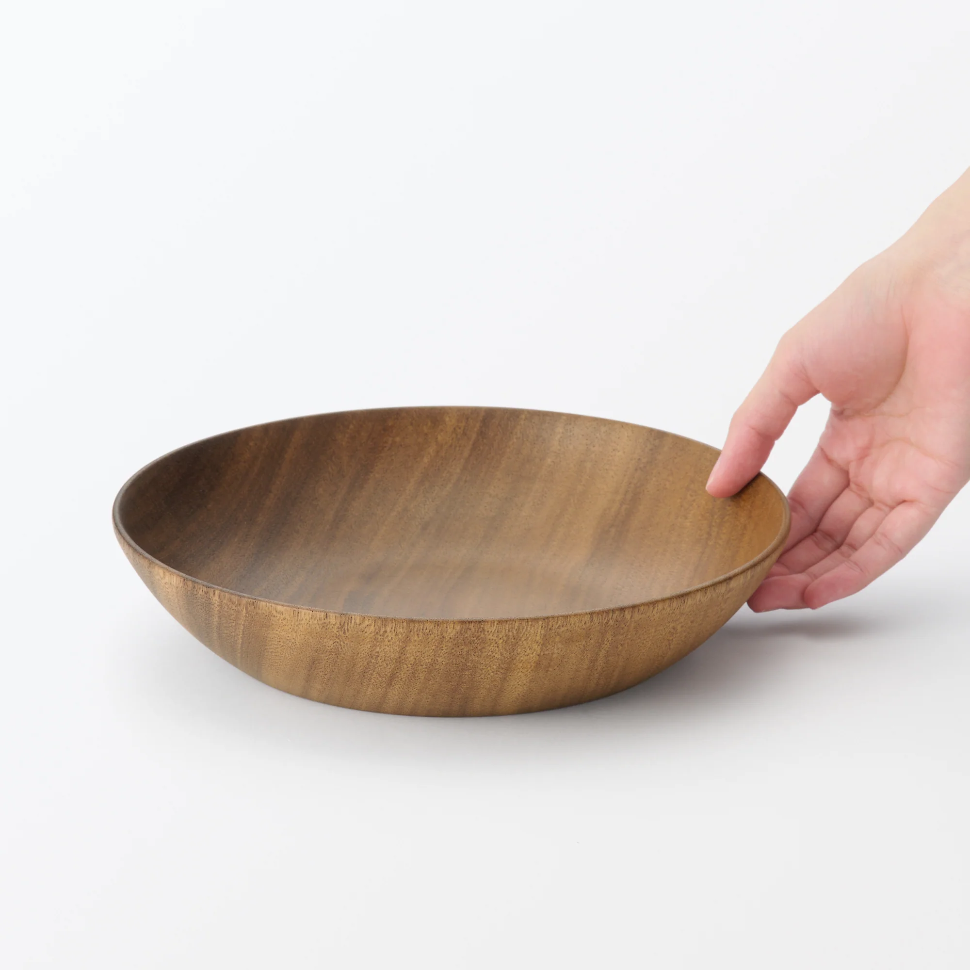 Acacia Deep Plate (Dia. 24 cm) - Image 2