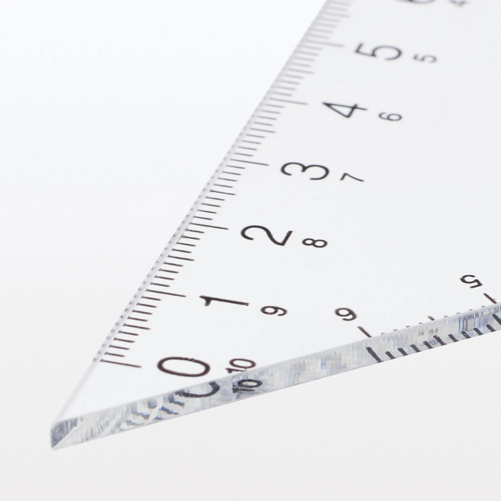 Acrylic Set Square - 45 Degrees - Image 3