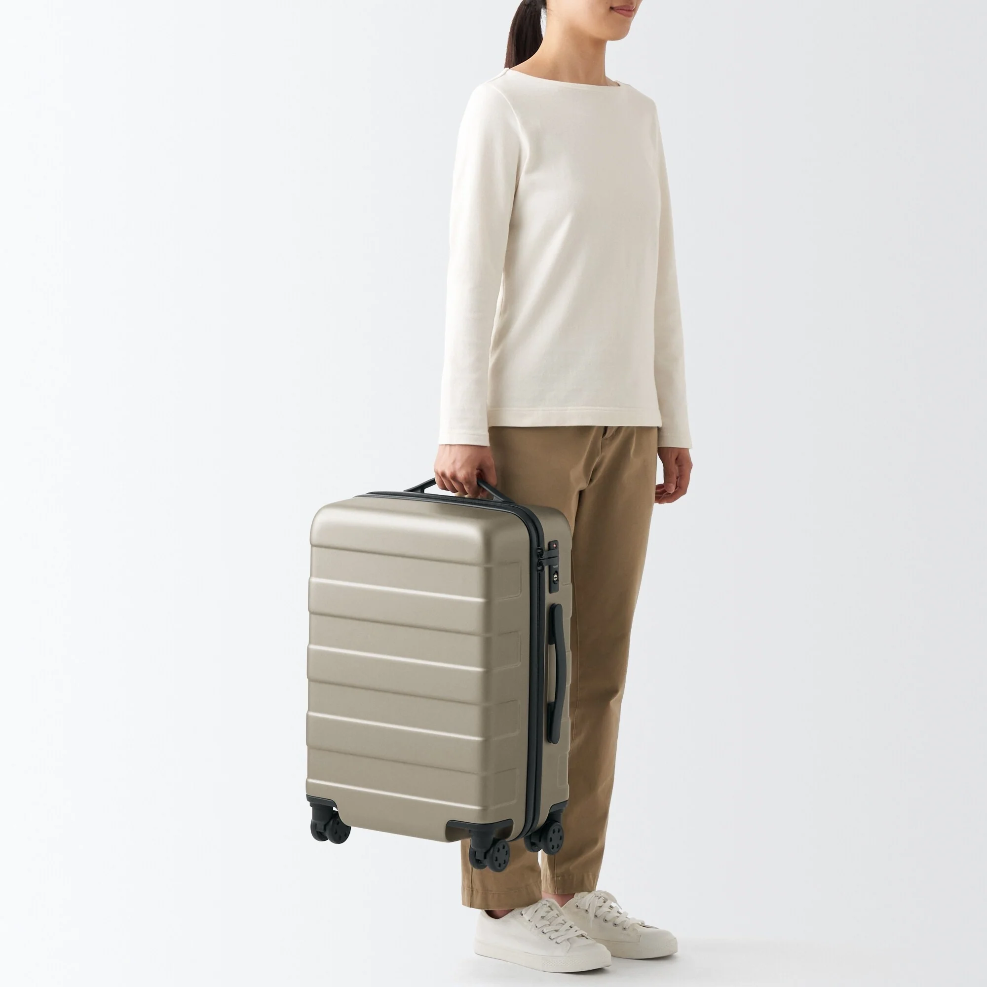 Adjustable Handle Hard Shell Suitcase 36L | Carry-On - Image 42