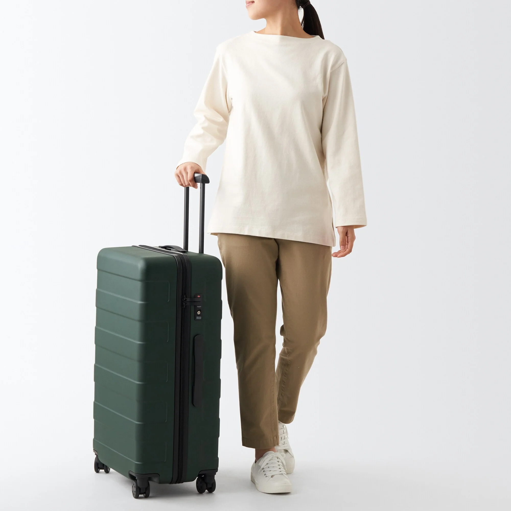 Adjustable Handle Hard Shell Suitcase 75L | Check-In - Image 37