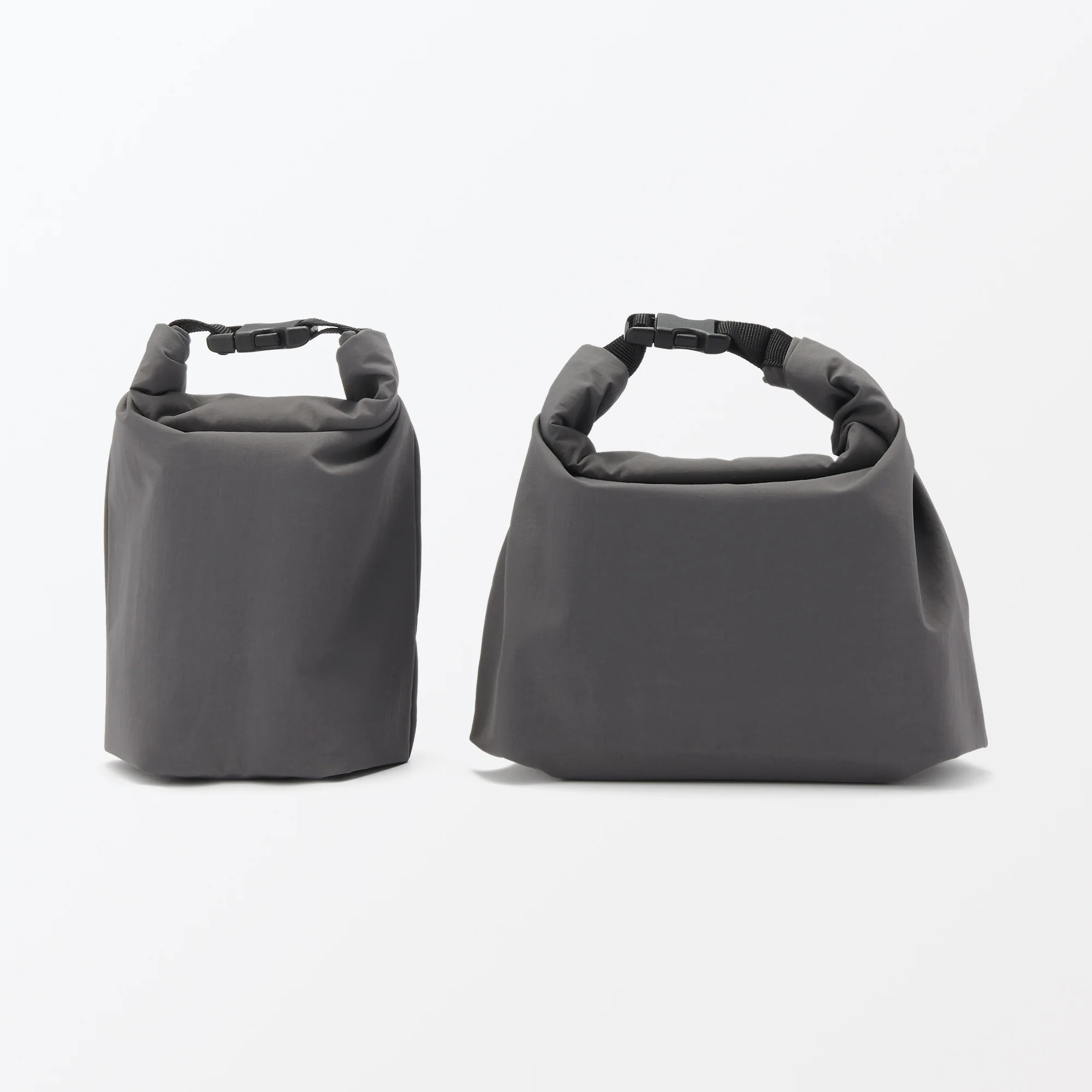 Adjustable Roll-Top Lunch Bag Grey - Small - Image 10