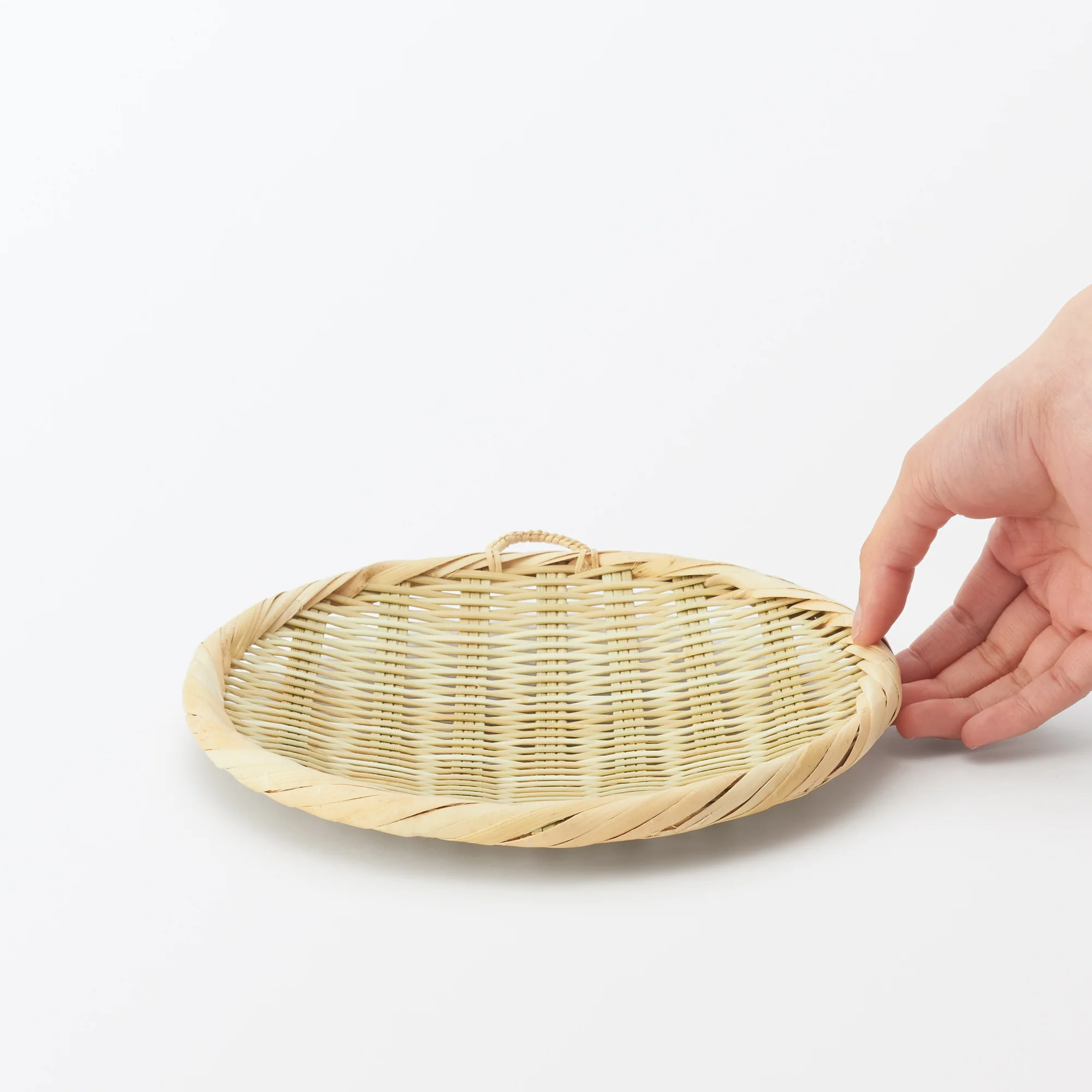 Bamboo Flat Strainer - Small - Image 2