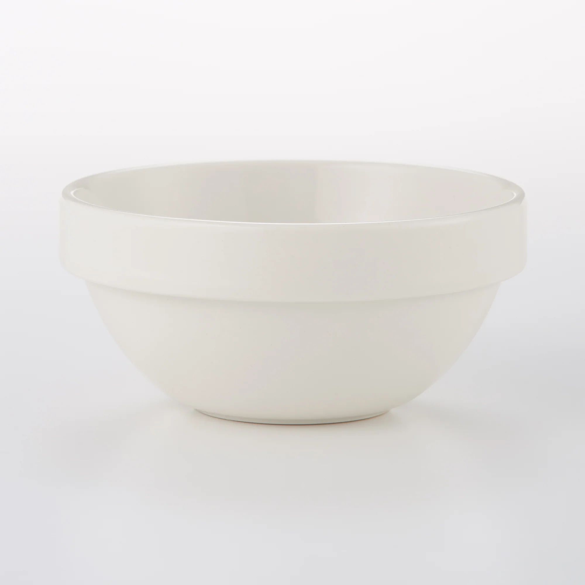 Beige Porcelain Stackable Bowl - Image 2