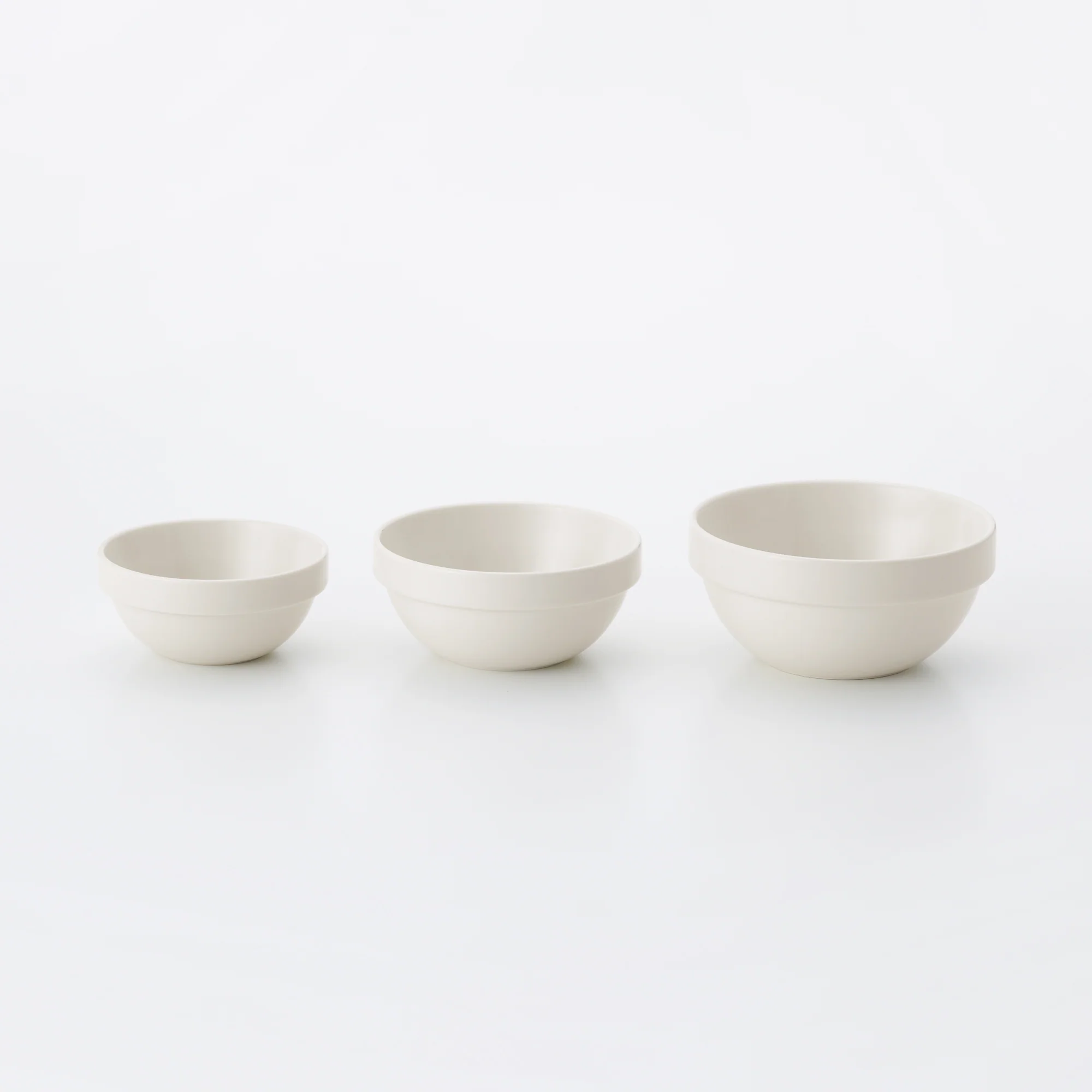 Beige Porcelain Stackable Bowl - Image 29