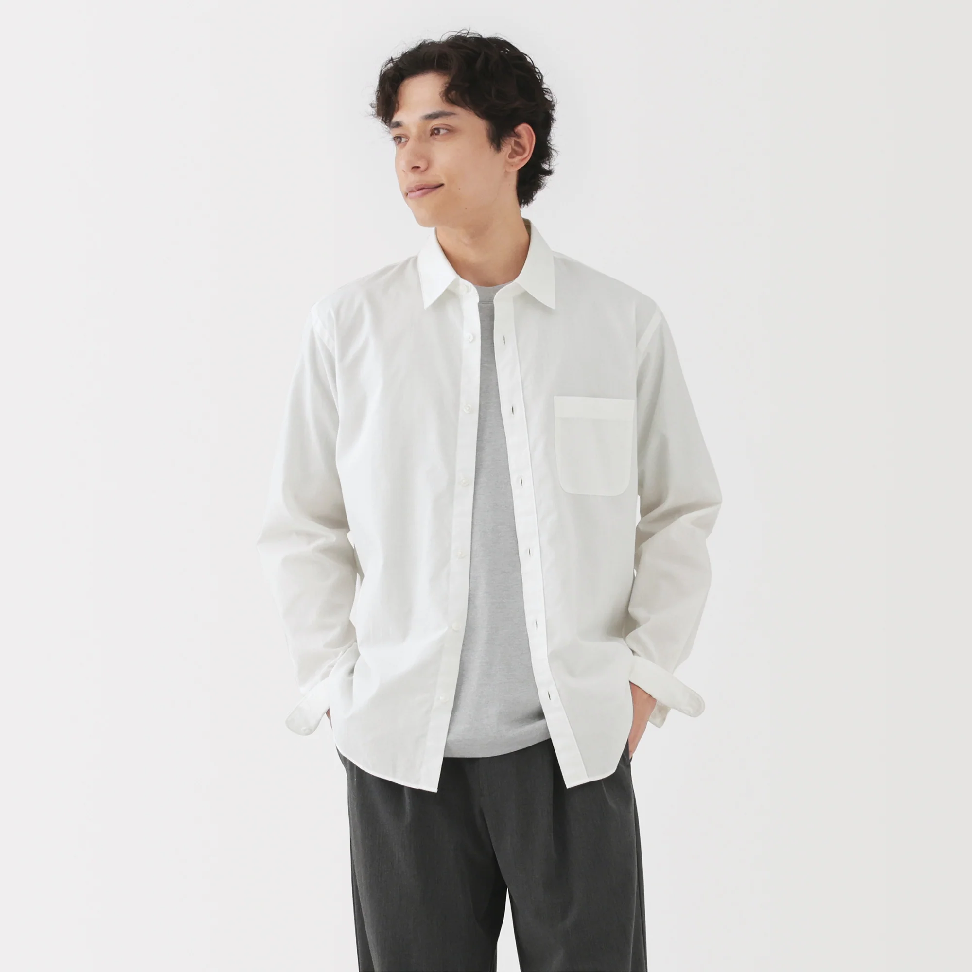 Broadcloth Long Sleeve Shirt - Image 11