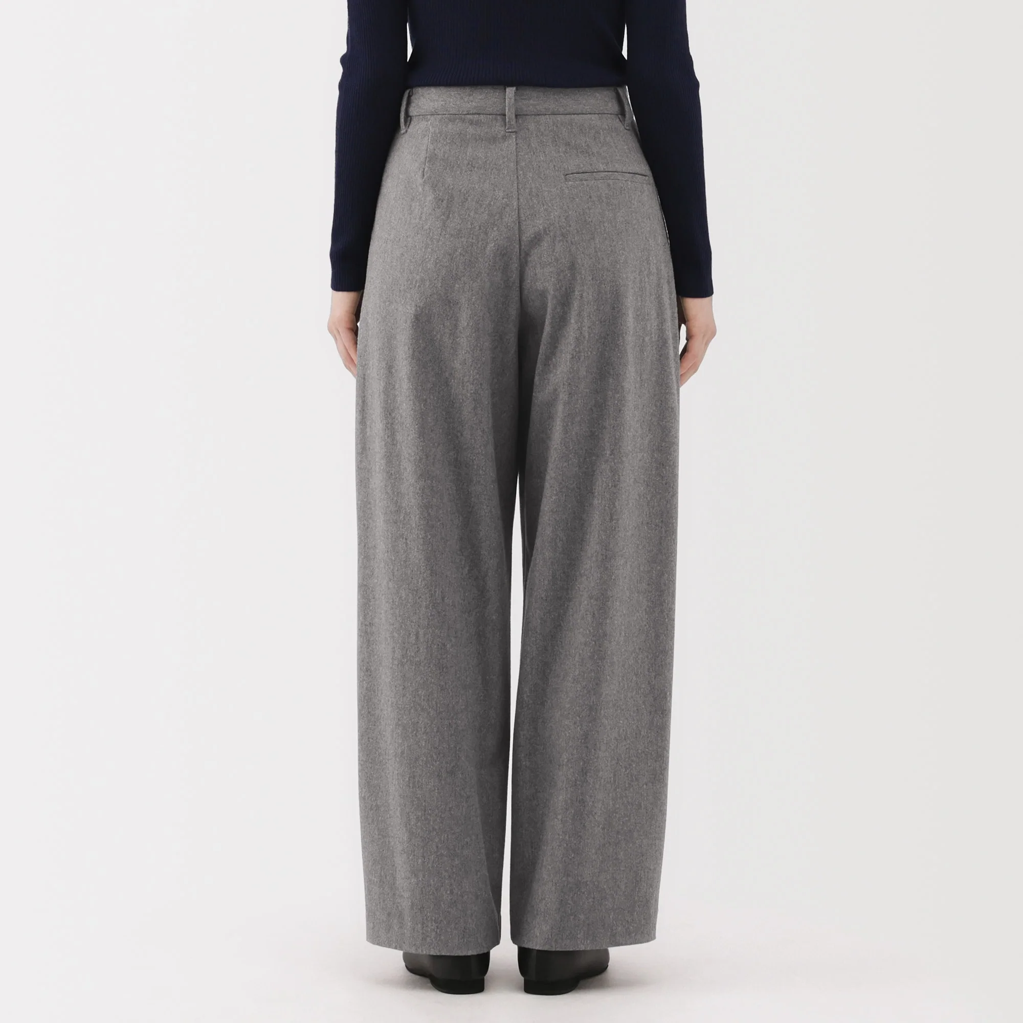 Brushed Wide Pants - Image 34