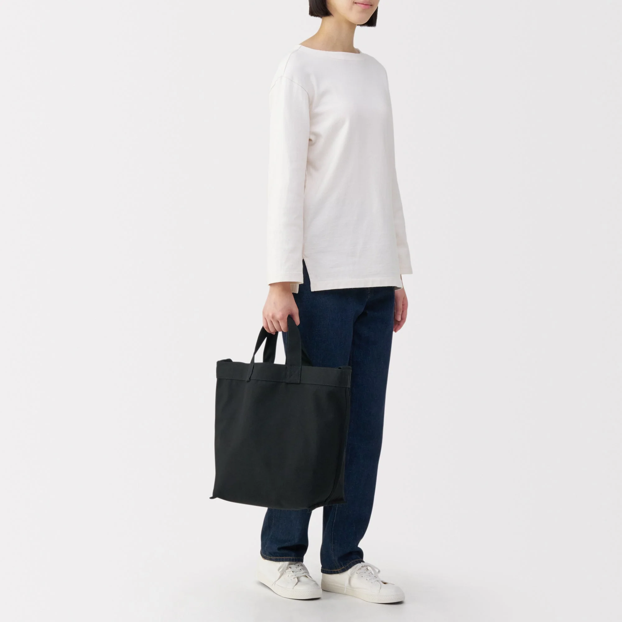 Canvas 2-Way Tote Bag - Image 9