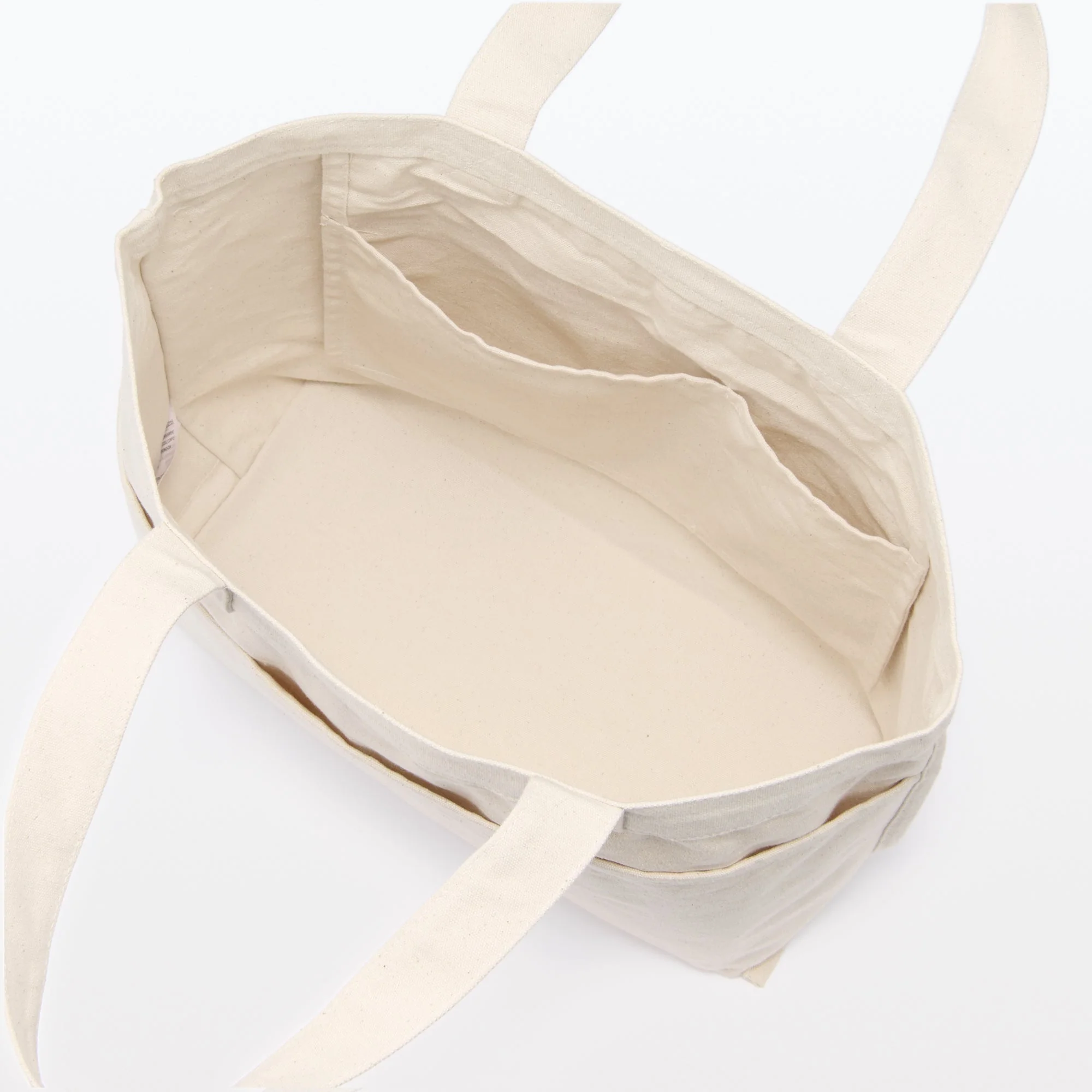 Canvas Wide Tote Bag - Image 13
