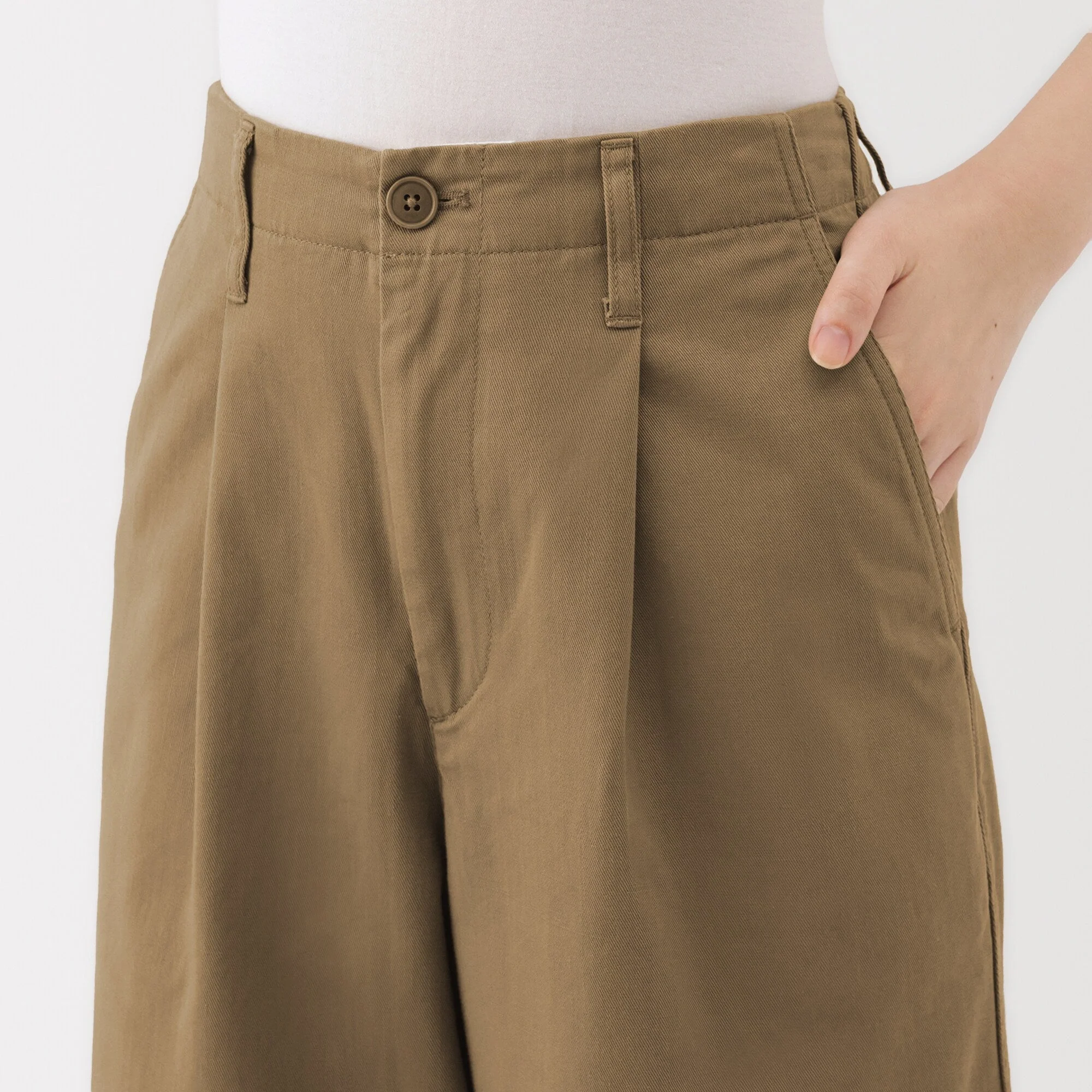 Chino Pleated Wide Pants - Image 34