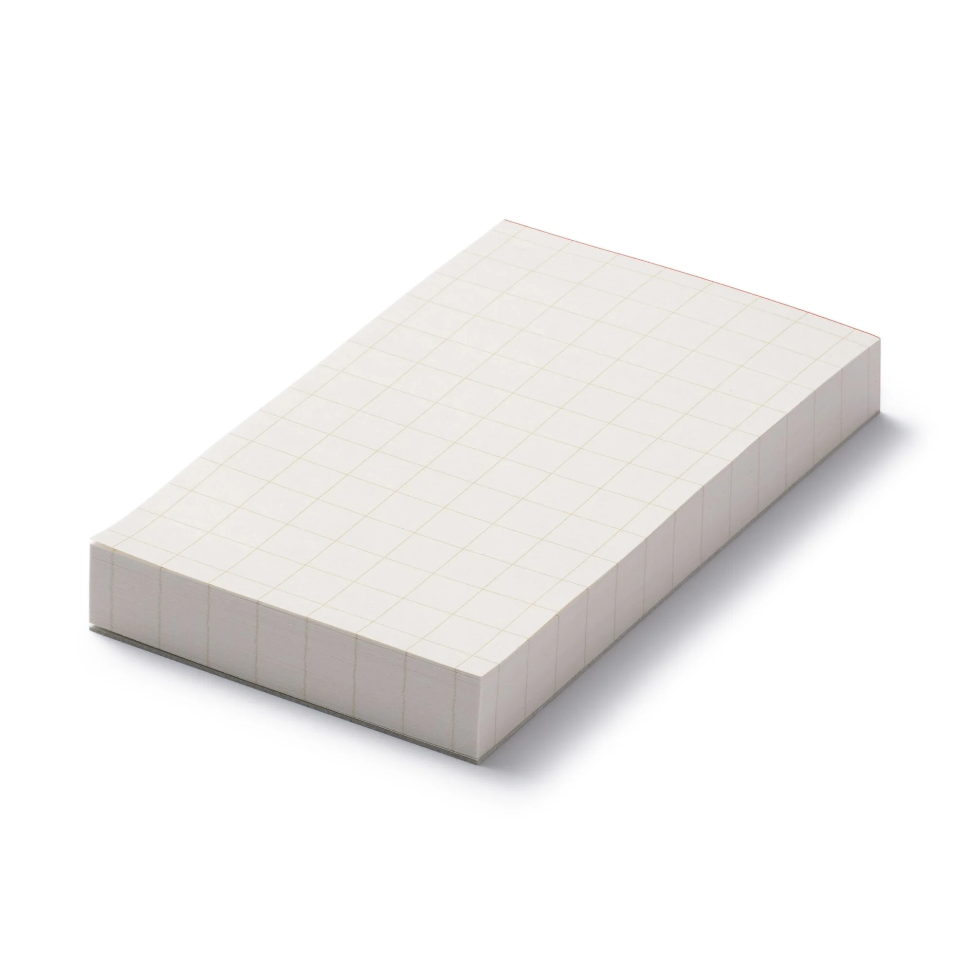 Coloured Notepad - Grid 6.4 x 11.2 cm