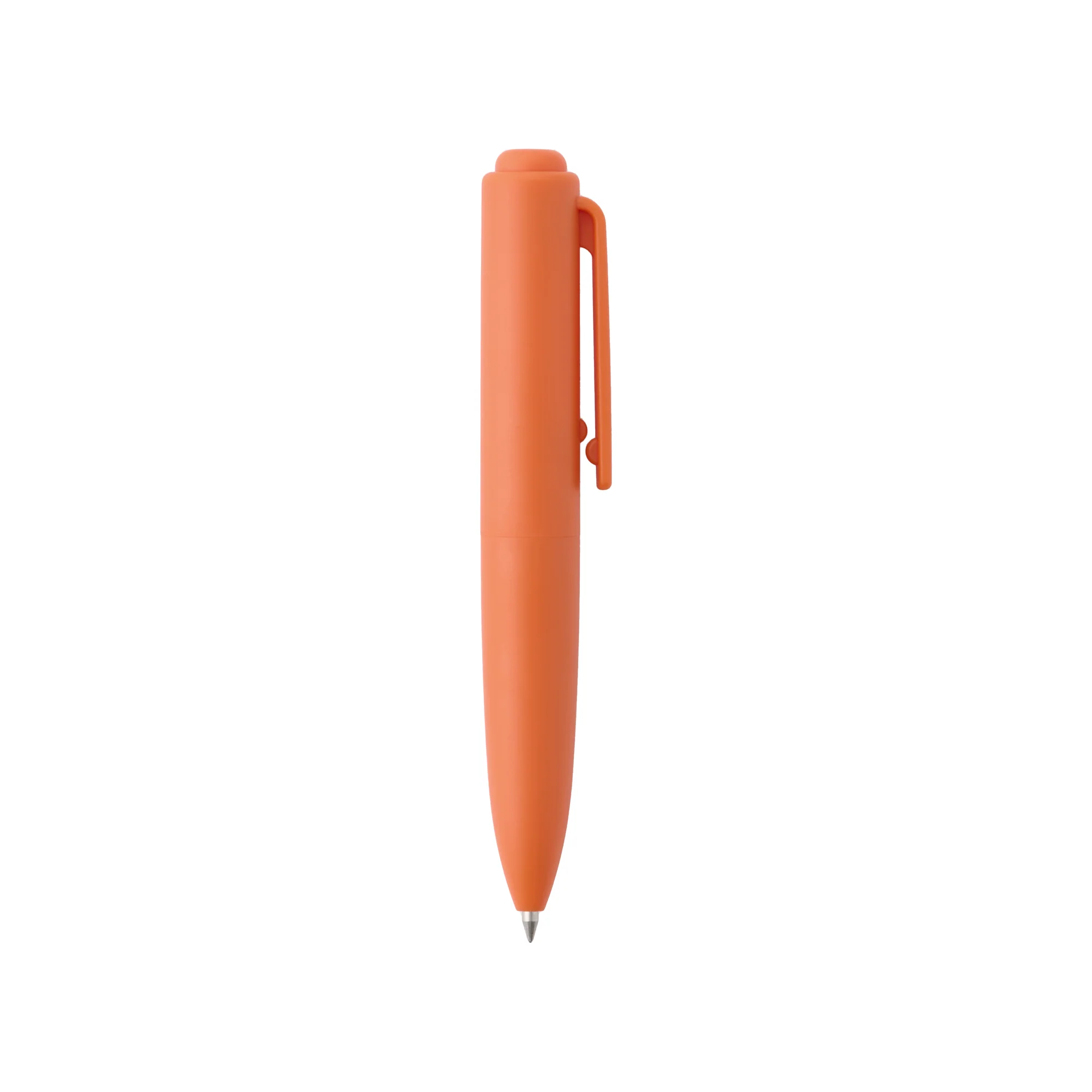Compact Gel Ink Ballpoint Pen Knock Type 0.5 mm - Orange