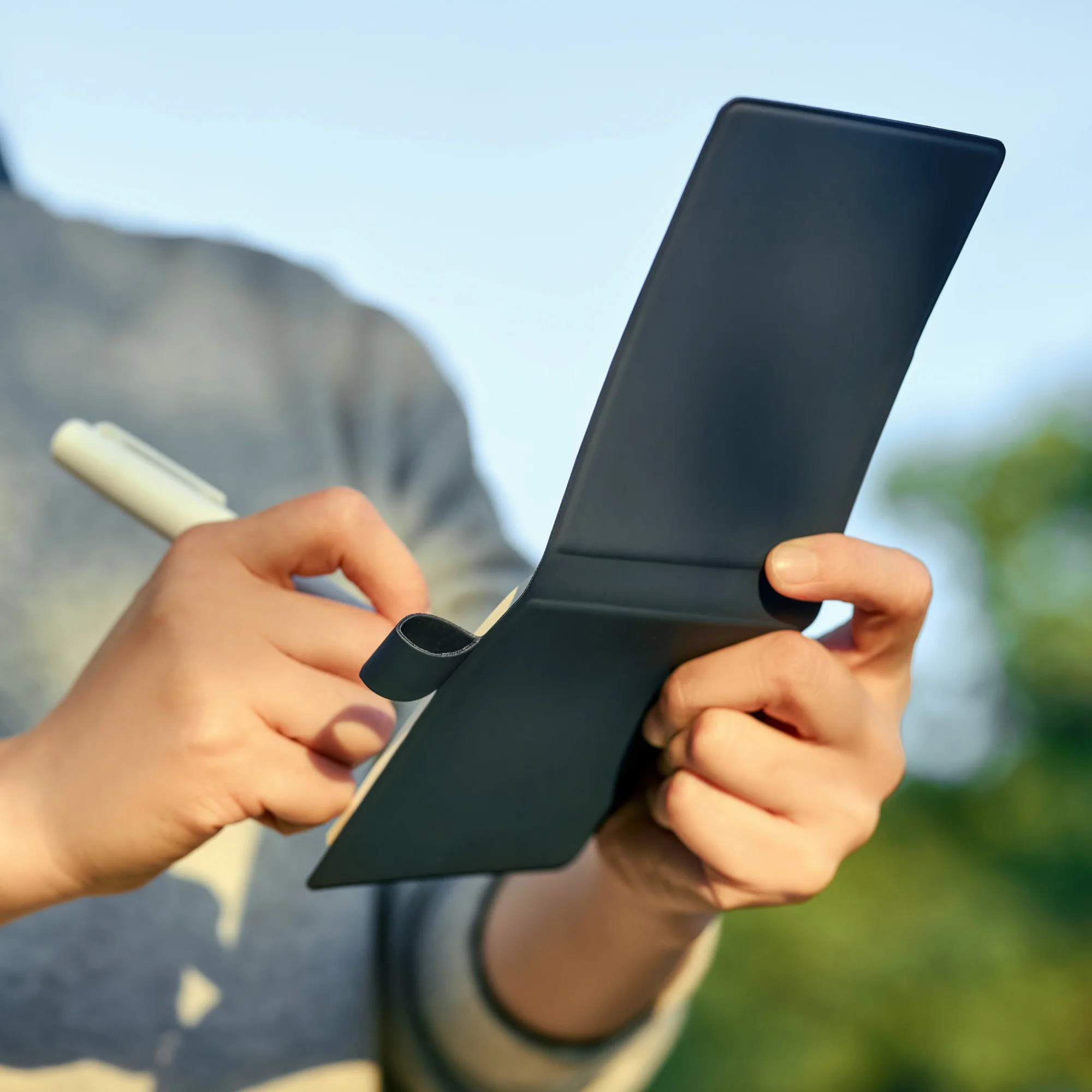 Compact Notebook A7 - Blue Black - Image 10