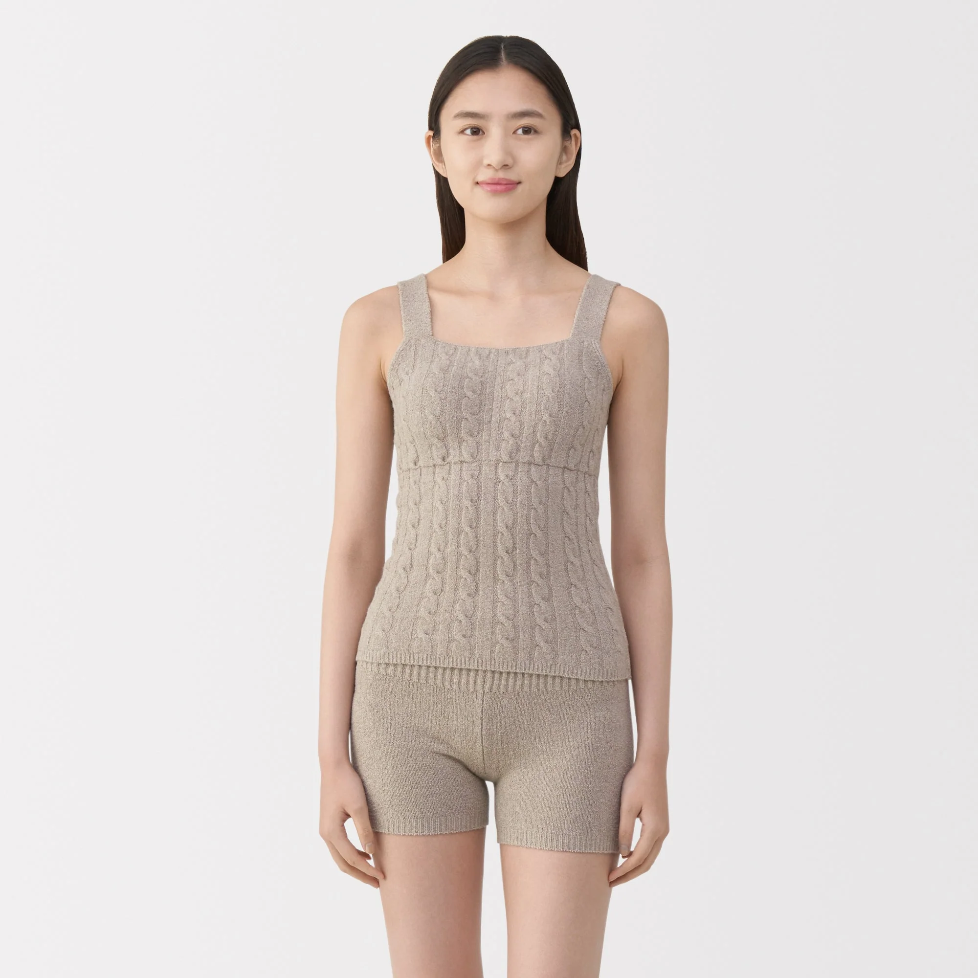 Cotton Blend Bra Tank Top - Image 22