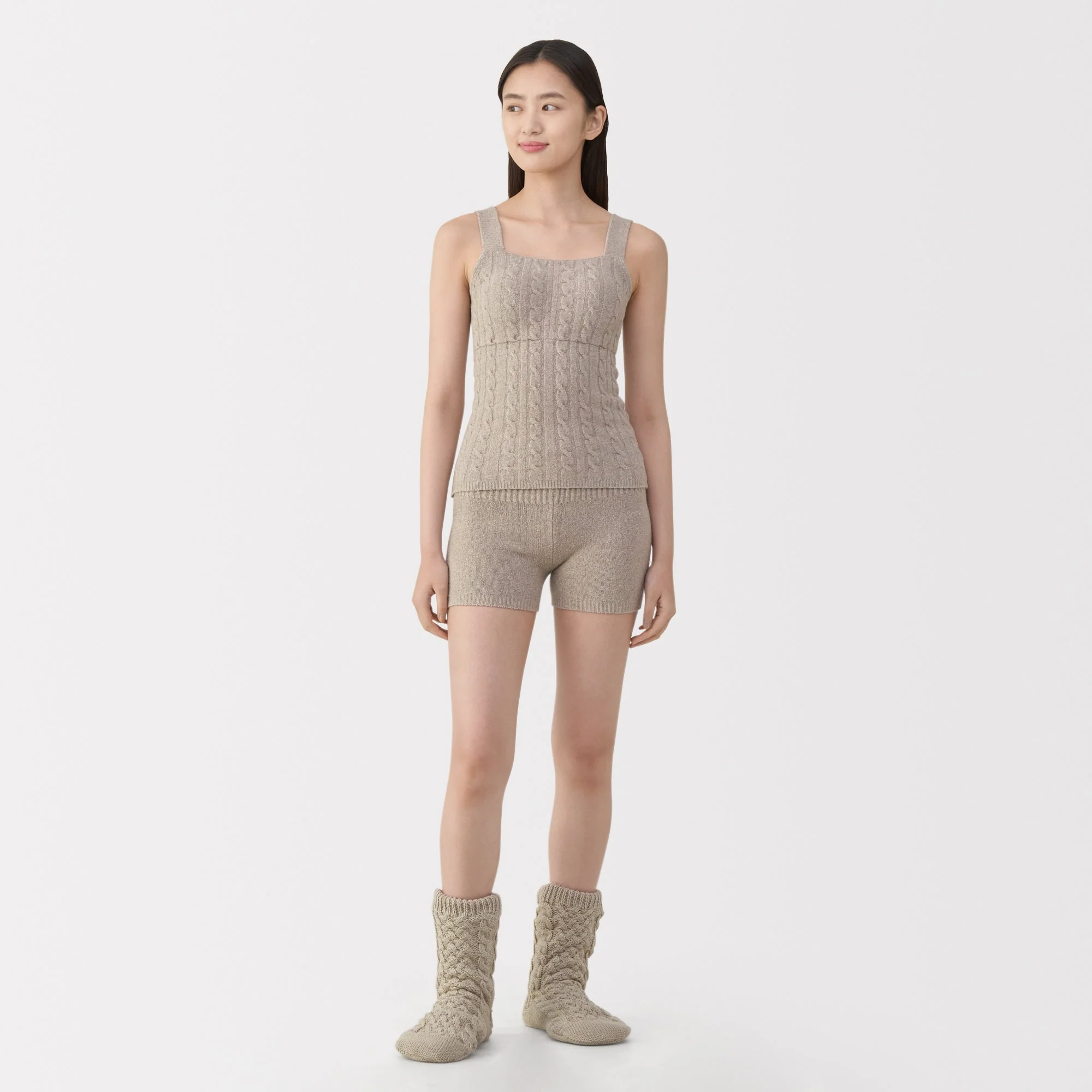 Cotton Blend Bra Tank Top - Image 23