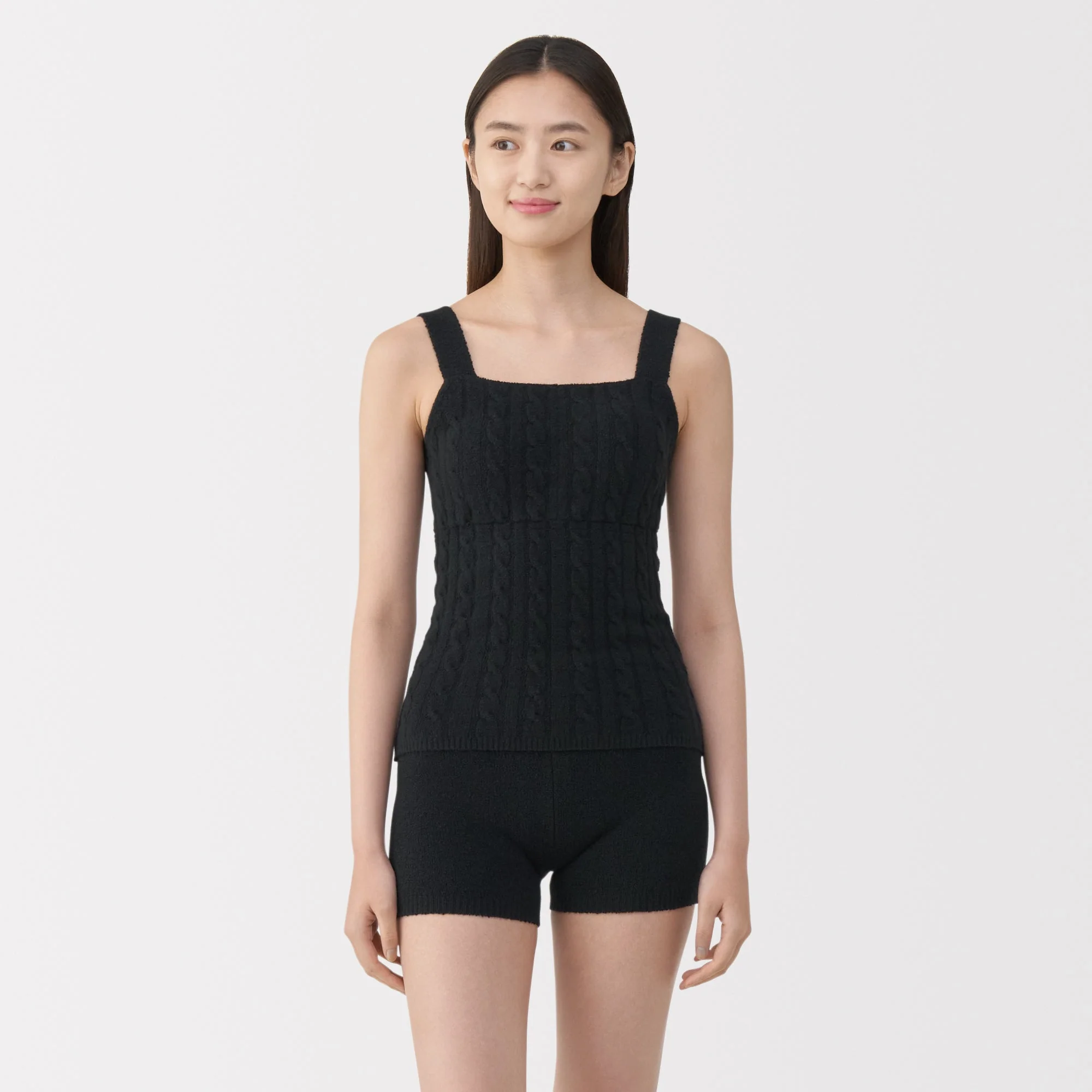 Cotton Blend Bra Tank Top - Image 3