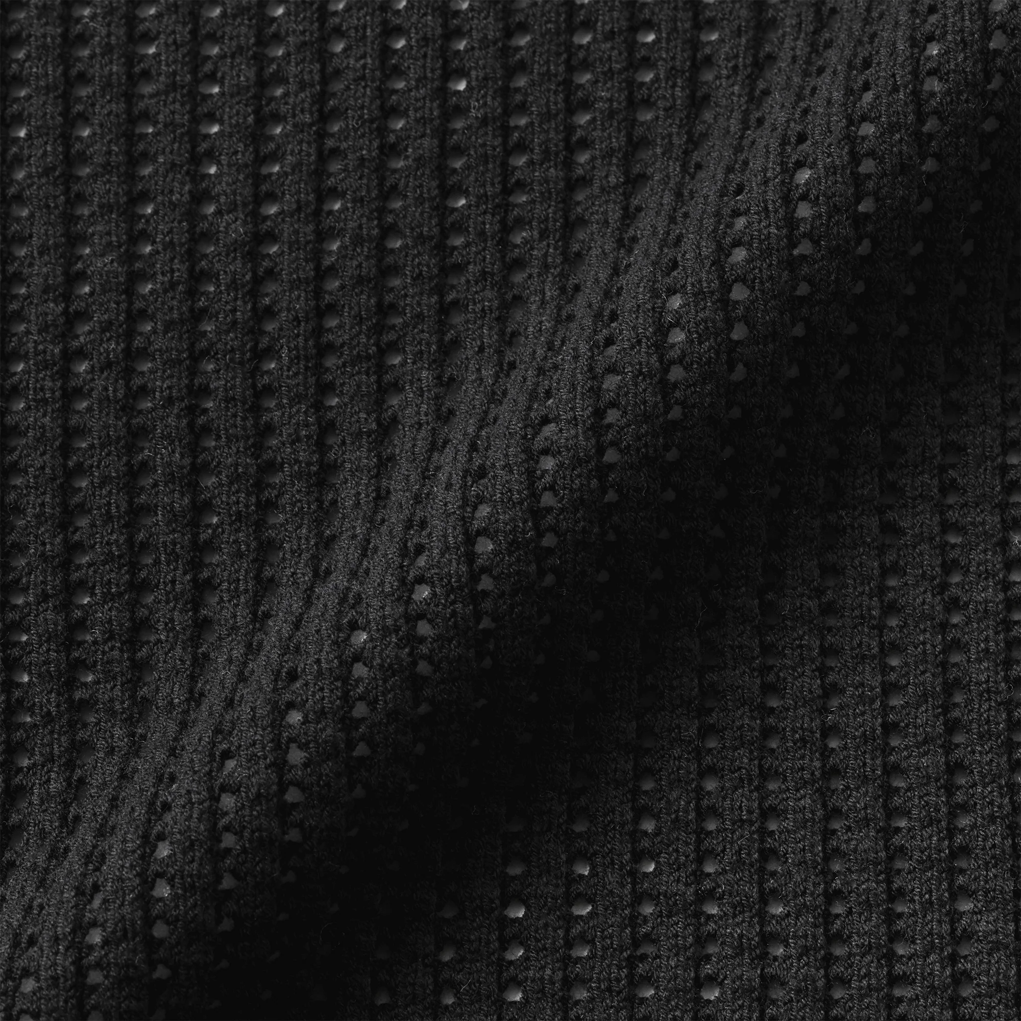 Cotton Blend Mesh Sweater - Image 40