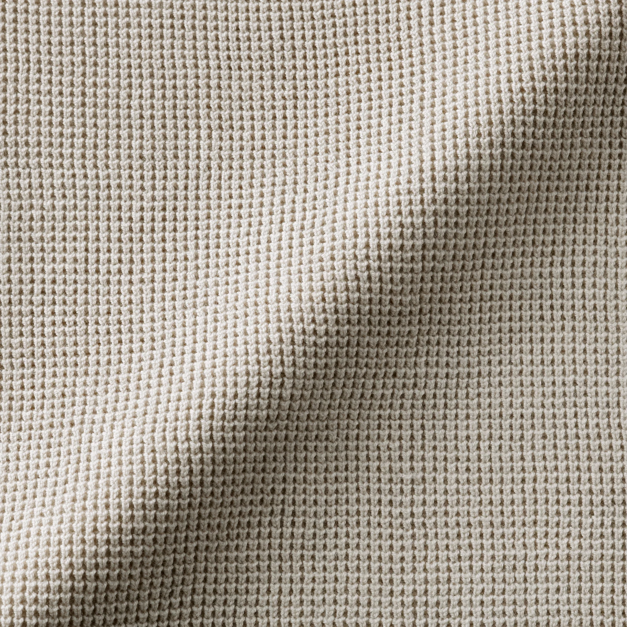 Cotton Blend Waffle Sweater - Image 15