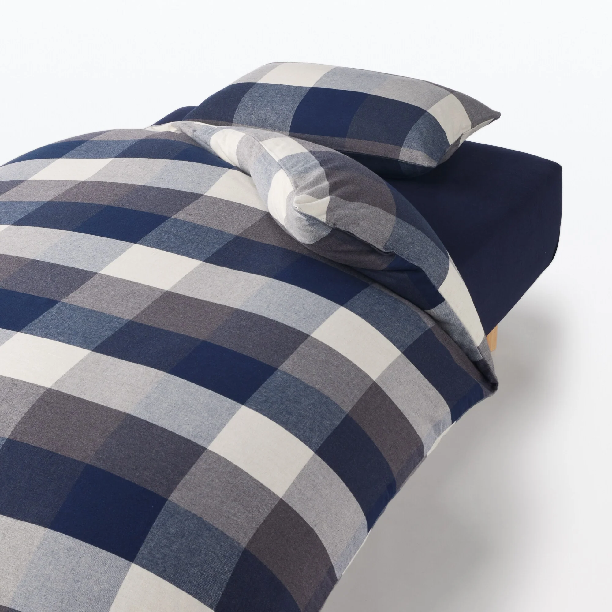 Cotton Flannel Patterned Duvet Cover - Image 10
