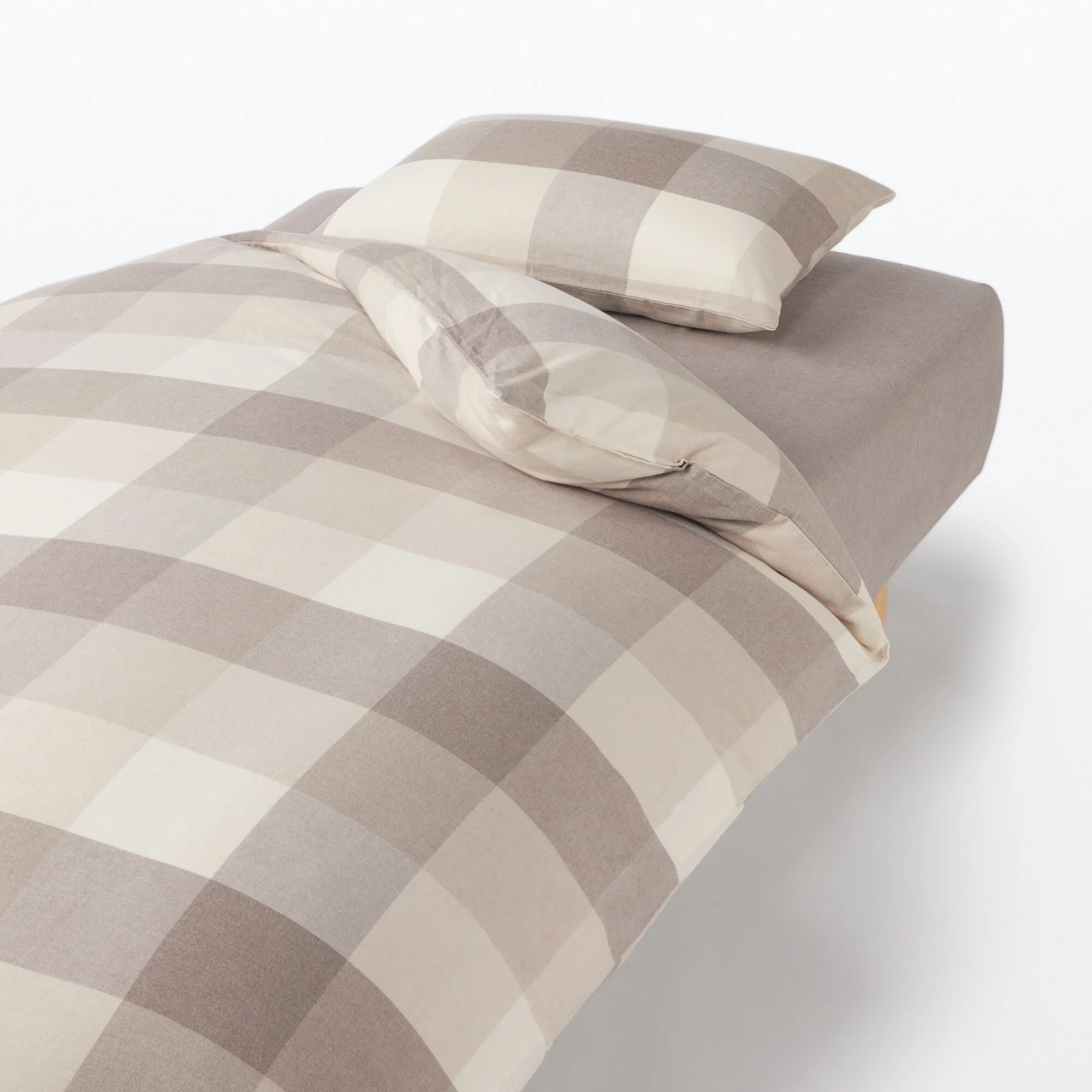 Cotton Flannel Patterned Duvet Cover - Image 26