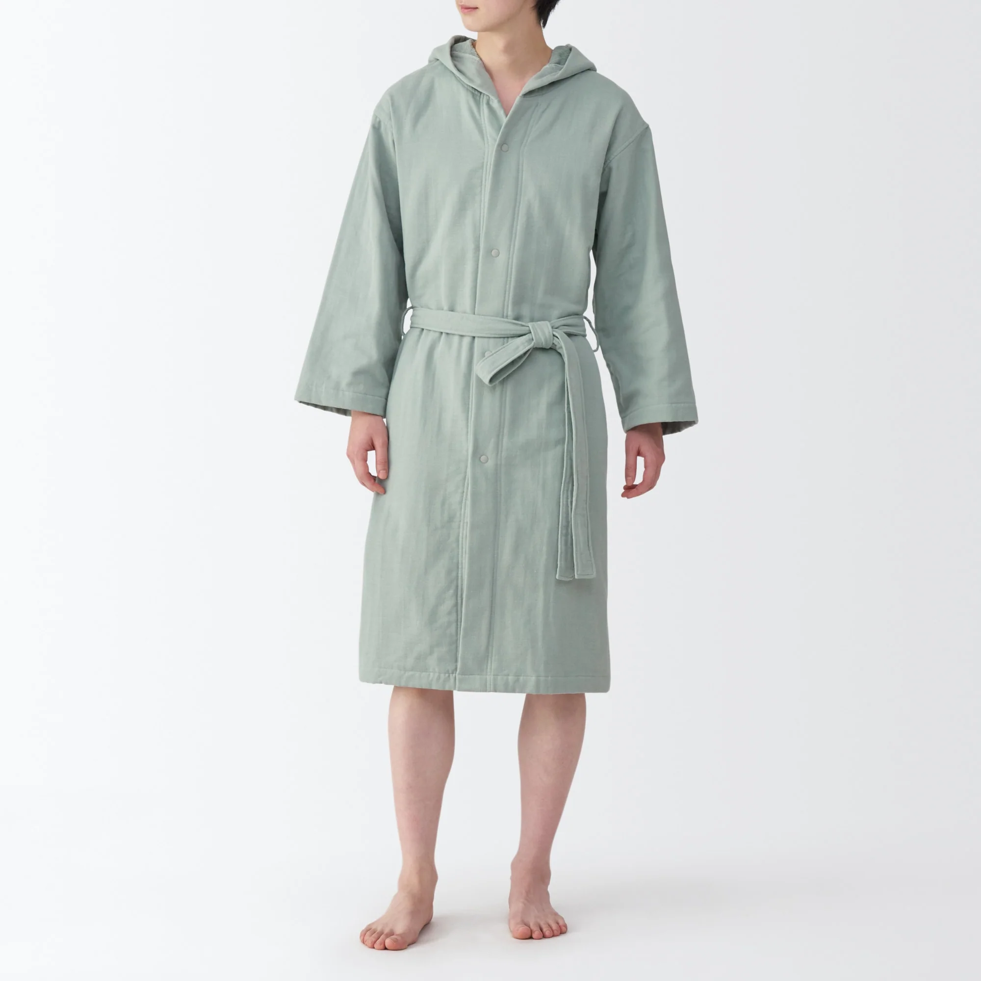 Cotton Gauze Bathrobe - Image 15