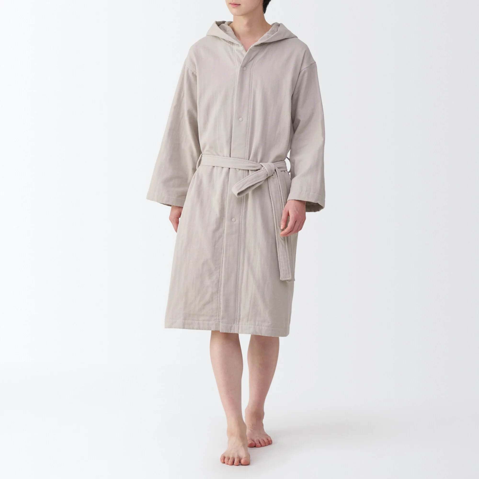 Cotton Gauze Bathrobe - Image 5