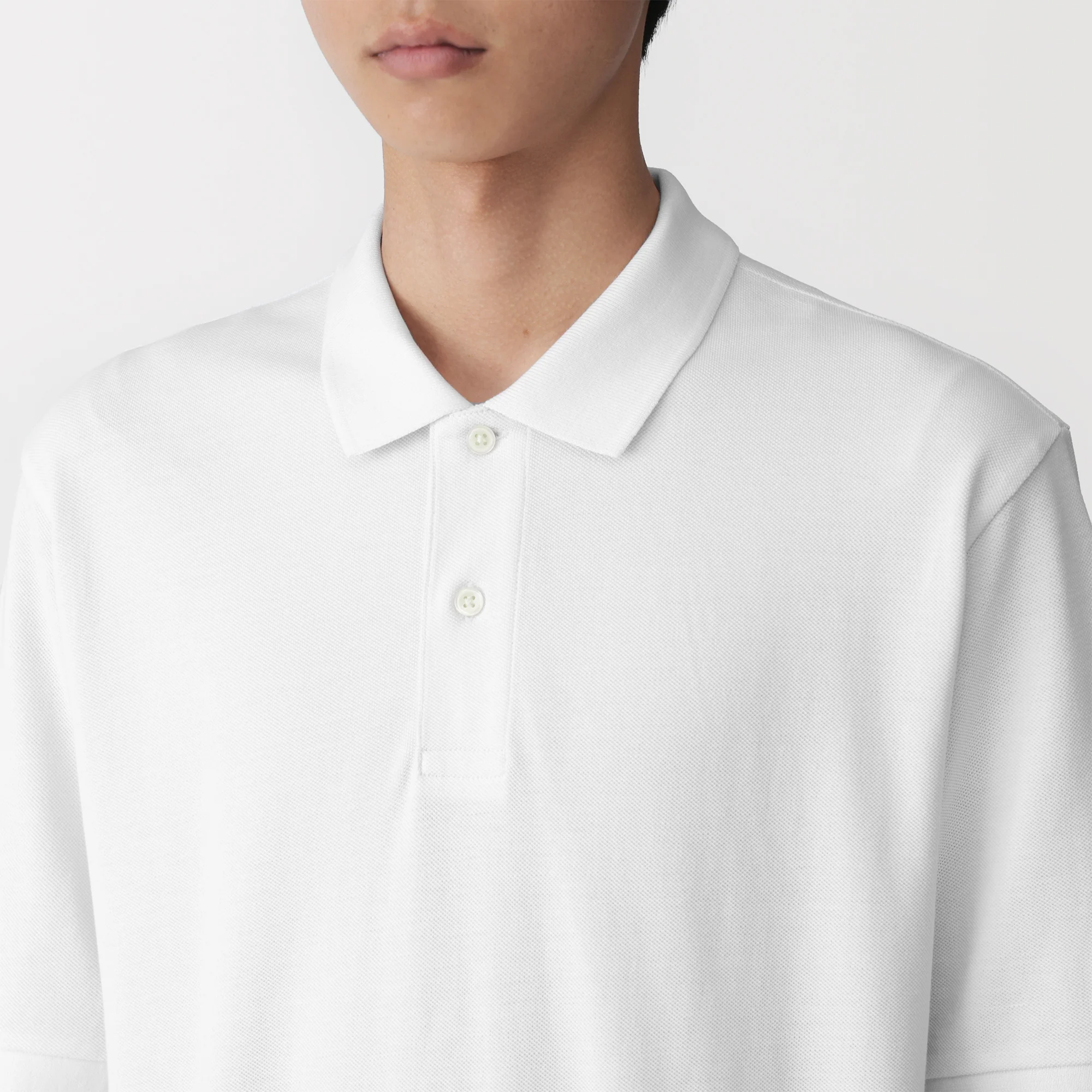Cotton Pique Polo Shirt - Image 7