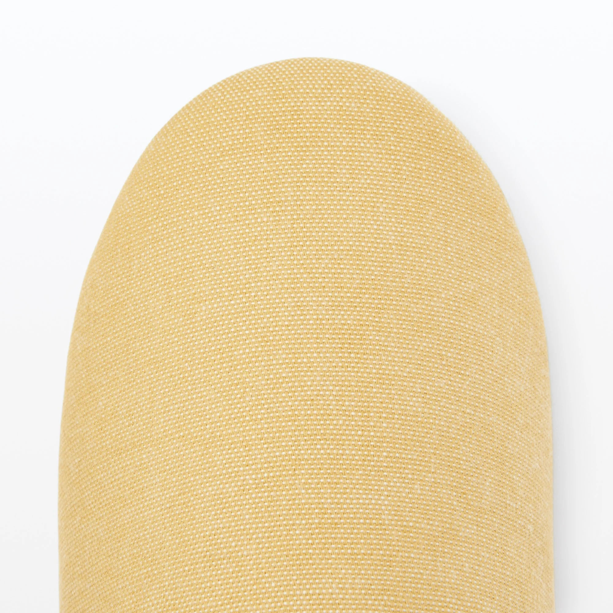 Cotton Plain Weave Insole Slippers - Yellow - Image 7