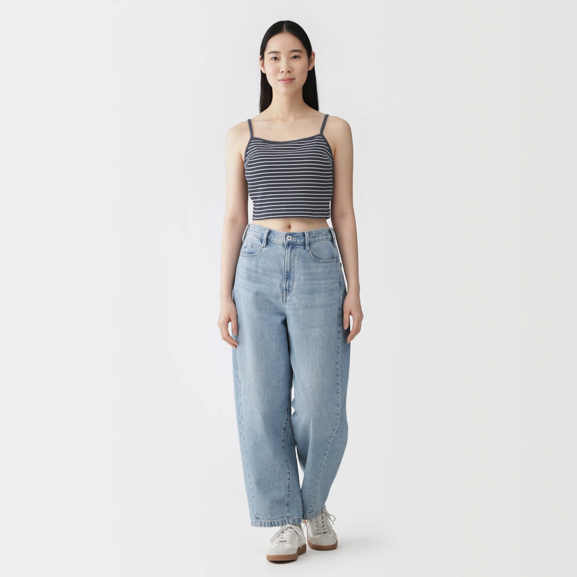 Cotton Rib Bra Camisole - Image 4