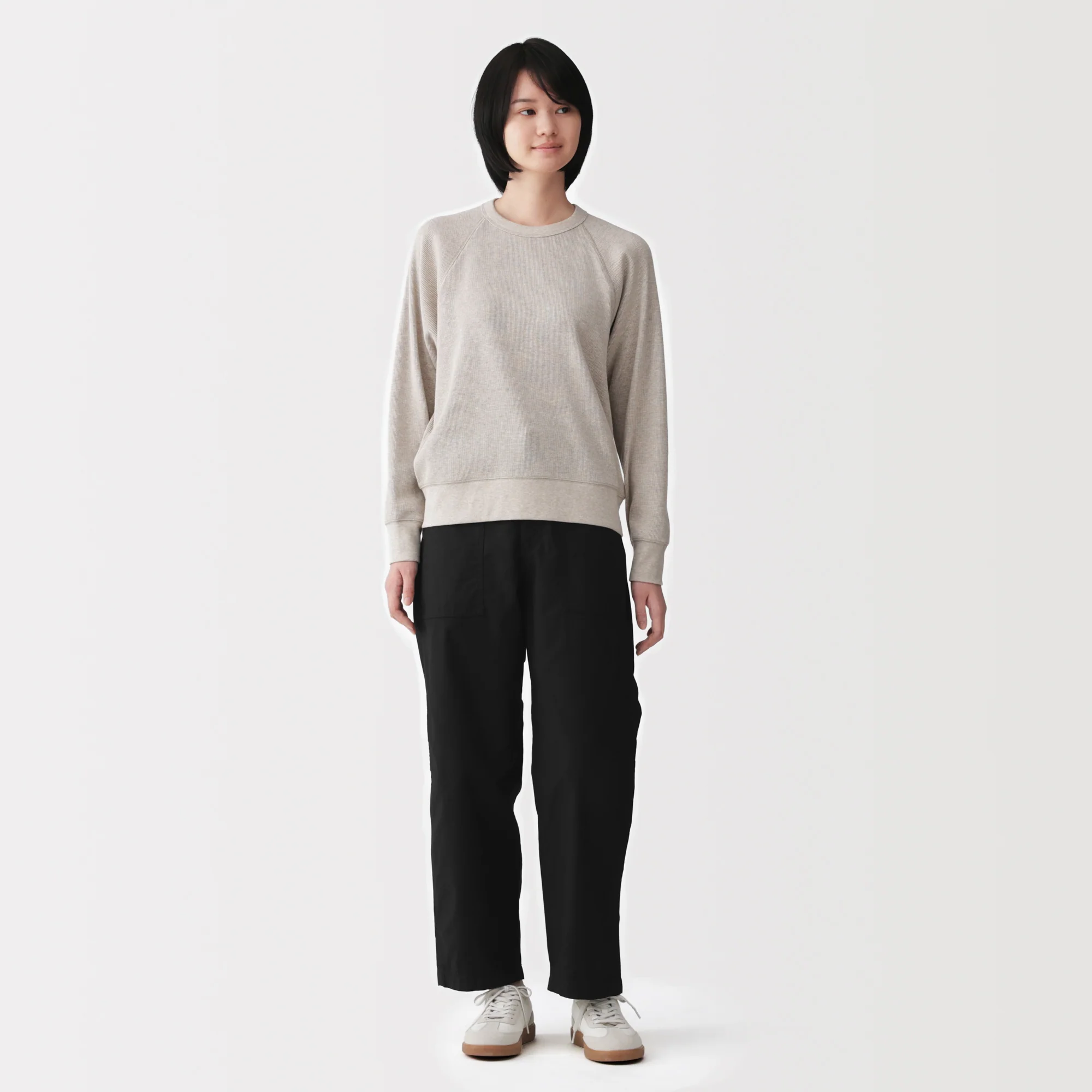 Cotton Satin Baker Pants - Image 33