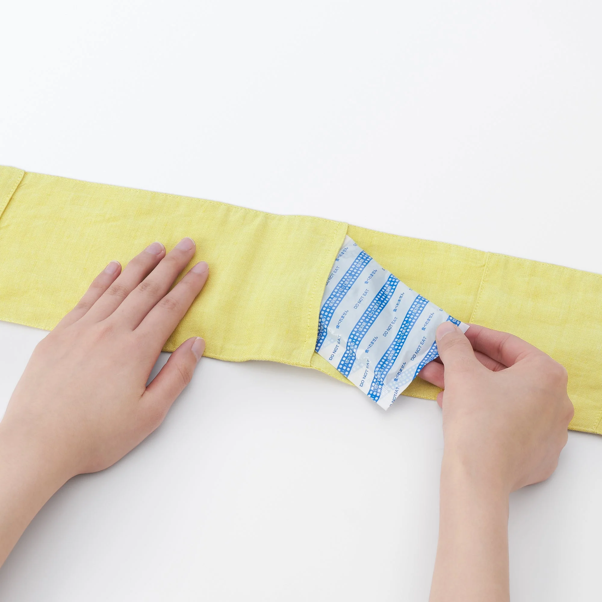 Cotton Silk Scarf with Pocket - Image 15