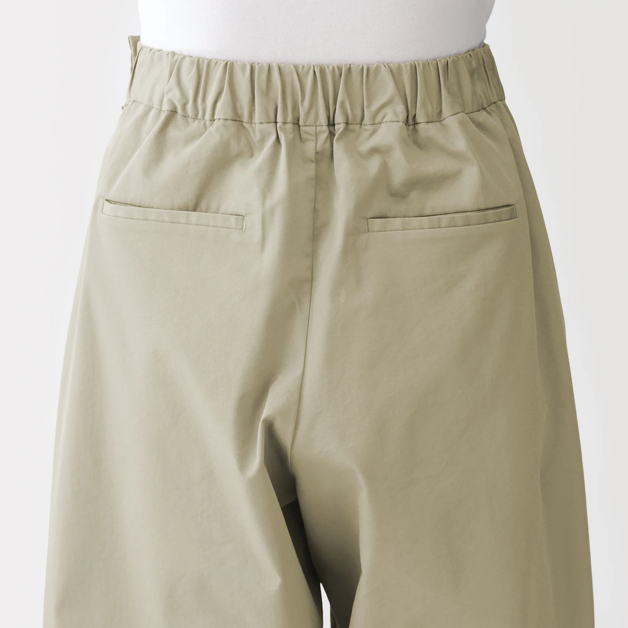 Cotton Twill Wide Tapered Pants - Image 26