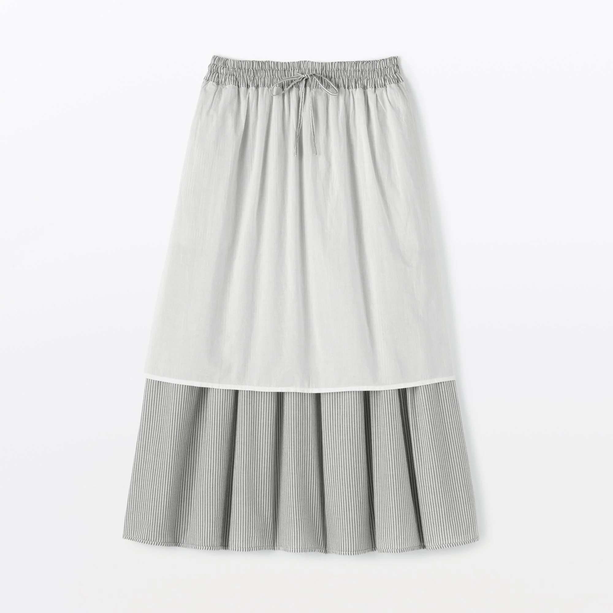 Cotton Voile Gathered Skirt - Image 29