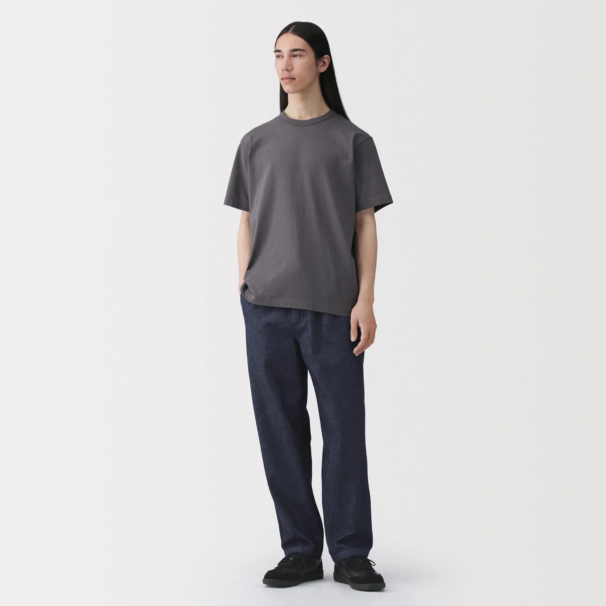 Denim Easy Pants