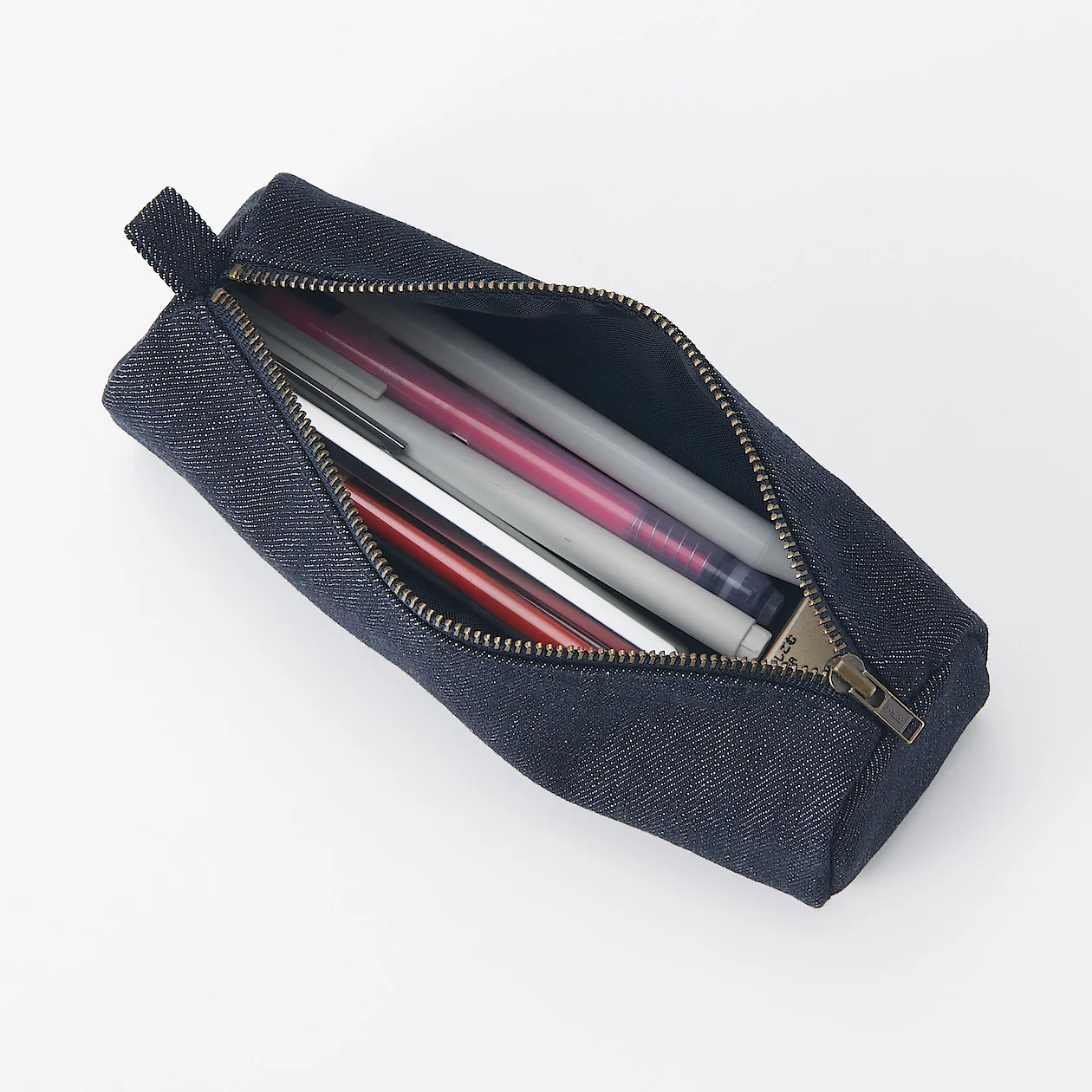 Denim Pen Case Square