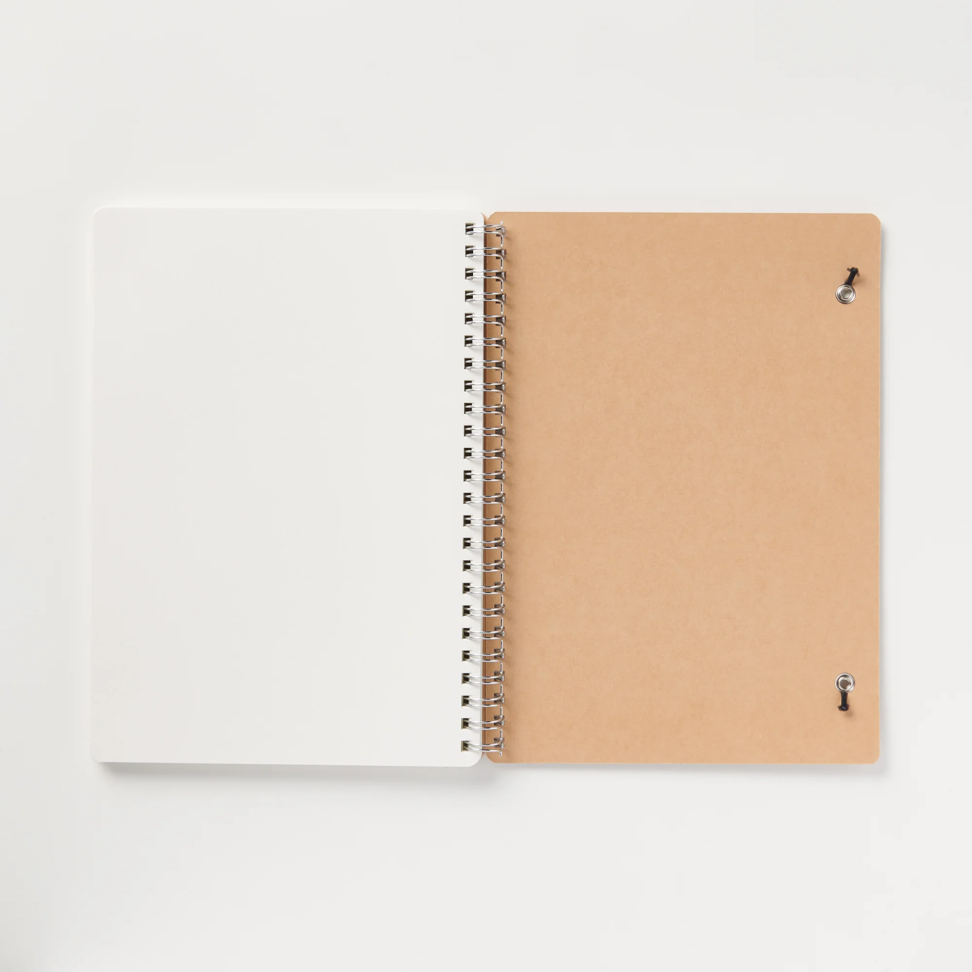Wirebound Dot Grid Notebook with Strap - Image 11