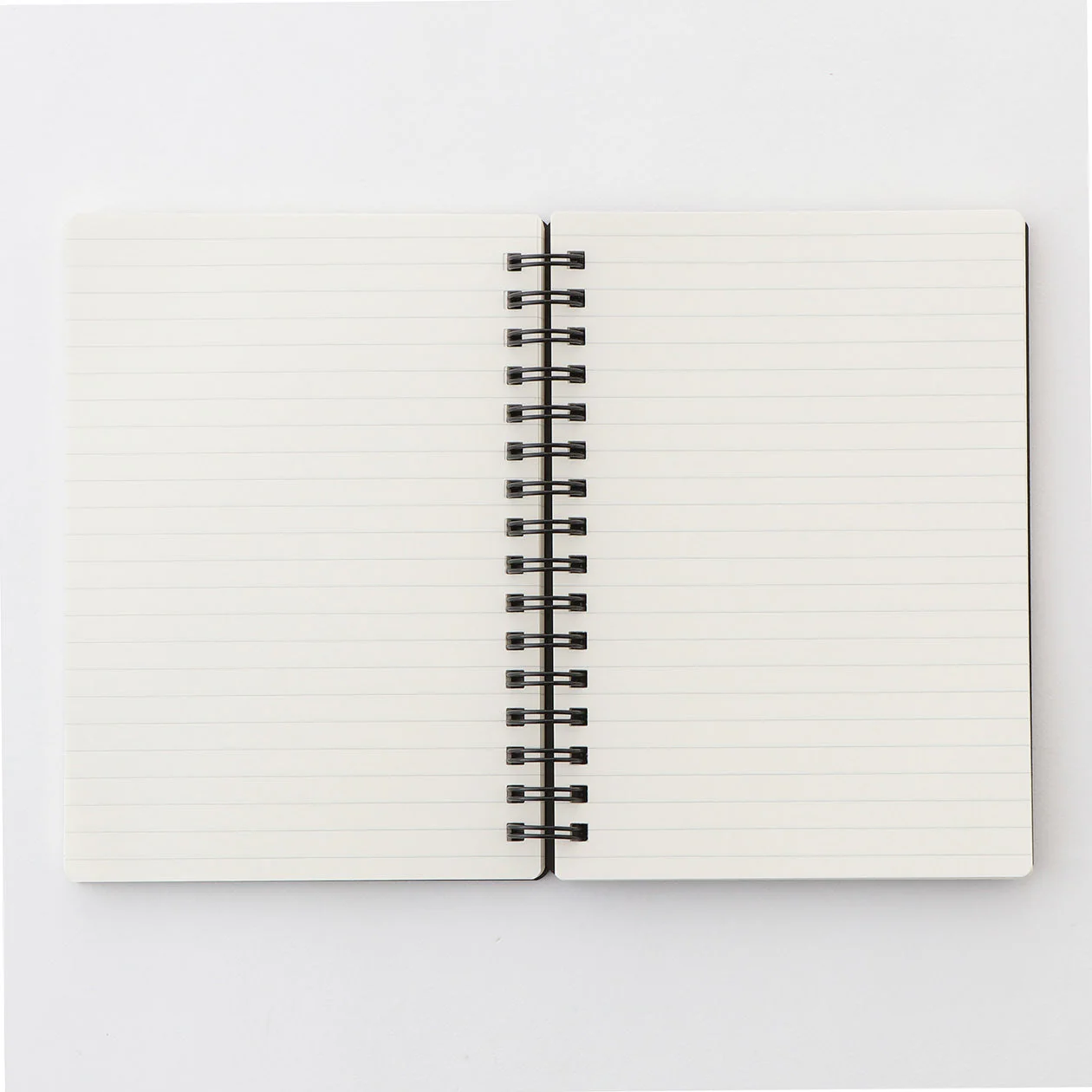 Double Ring Lined Notebook with Strap A6 - Image 2