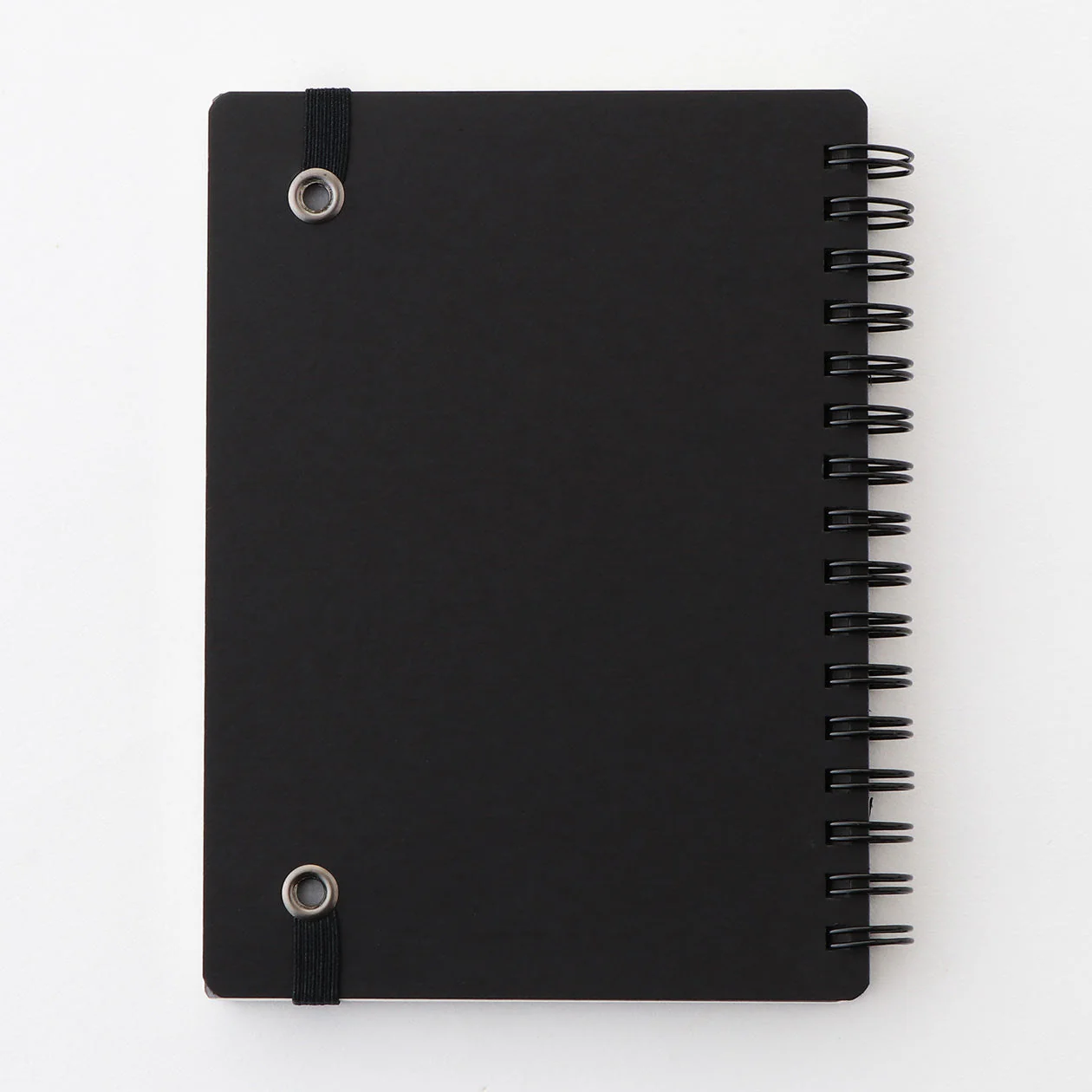 Double Ring Lined Notebook with Strap A6 - Image 3