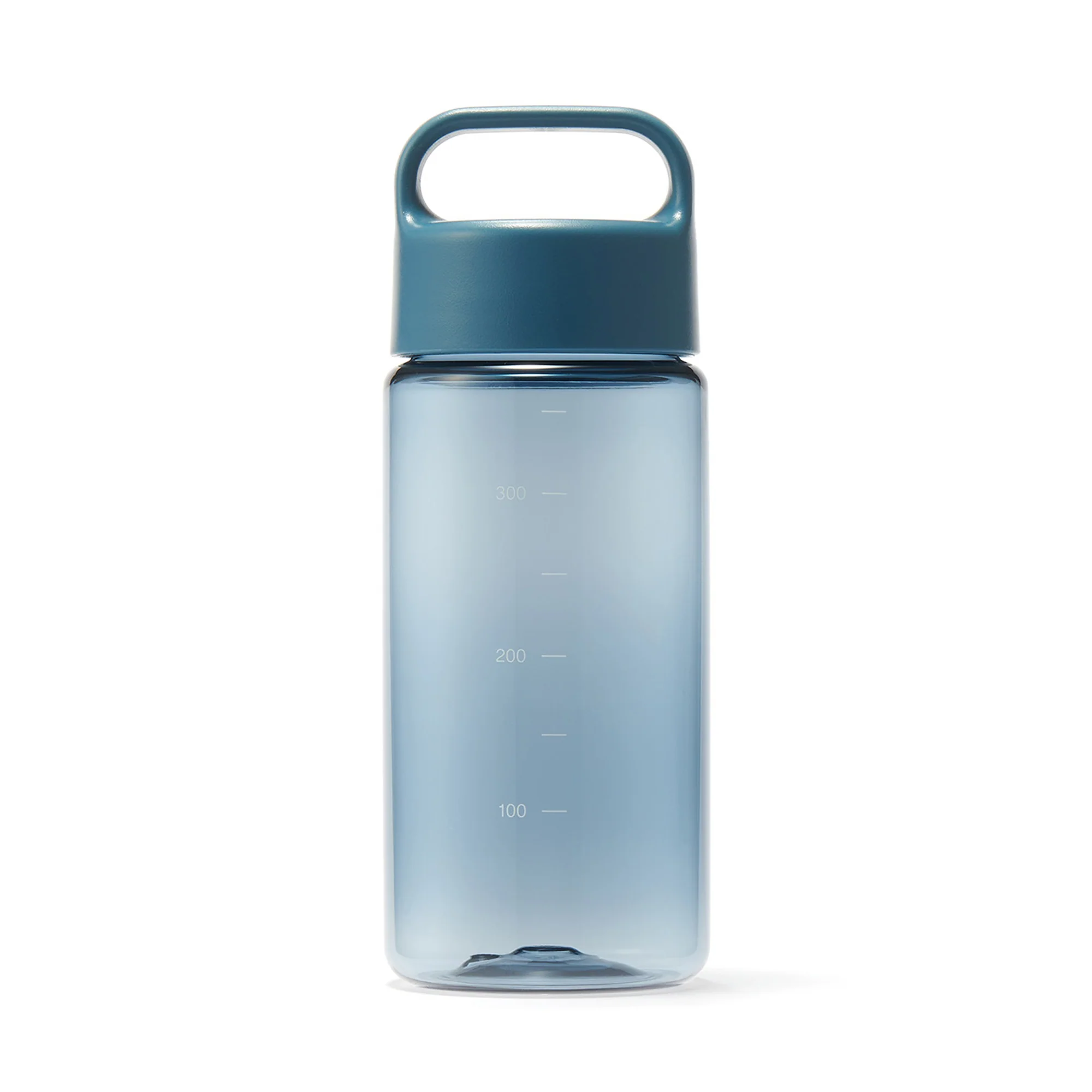 Easy-to-Carry Water Bottle With Scale - Blue (350ml)