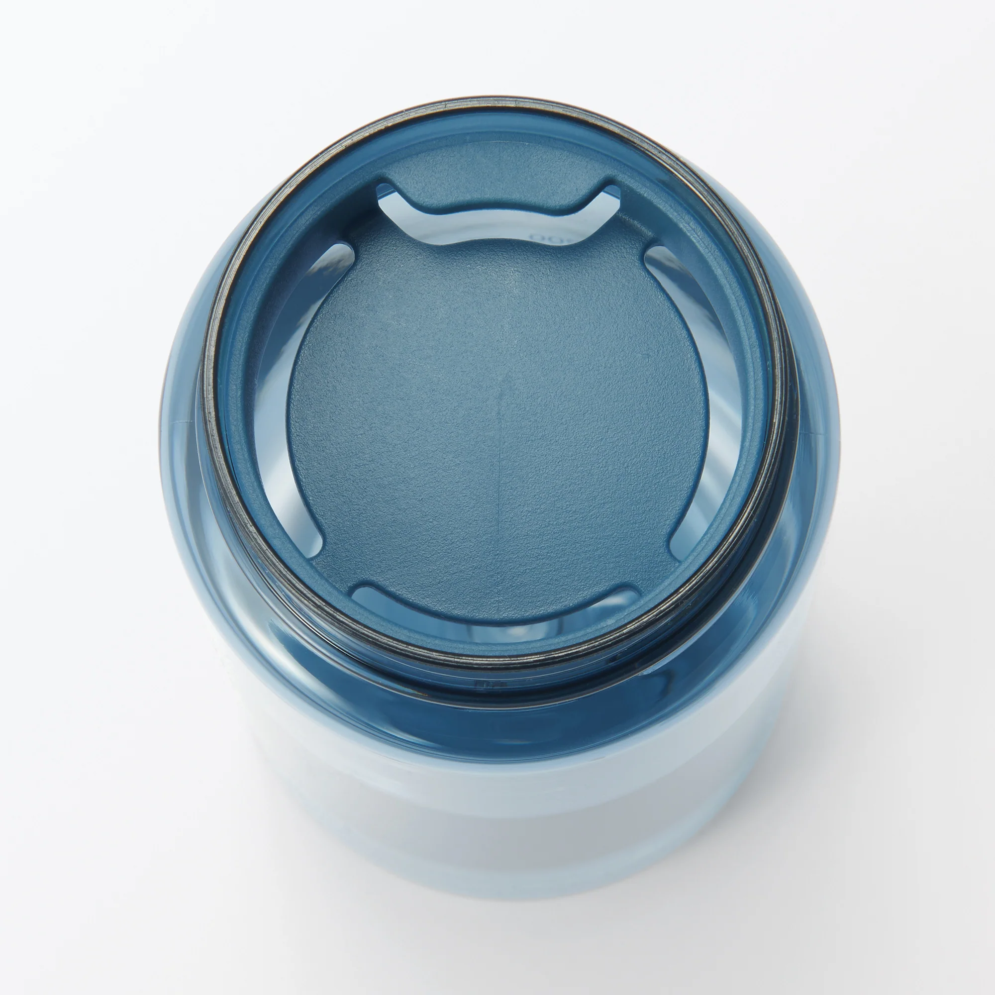 Easy-to-Carry Water Bottle With Scale - Blue (350ml) - Image 2