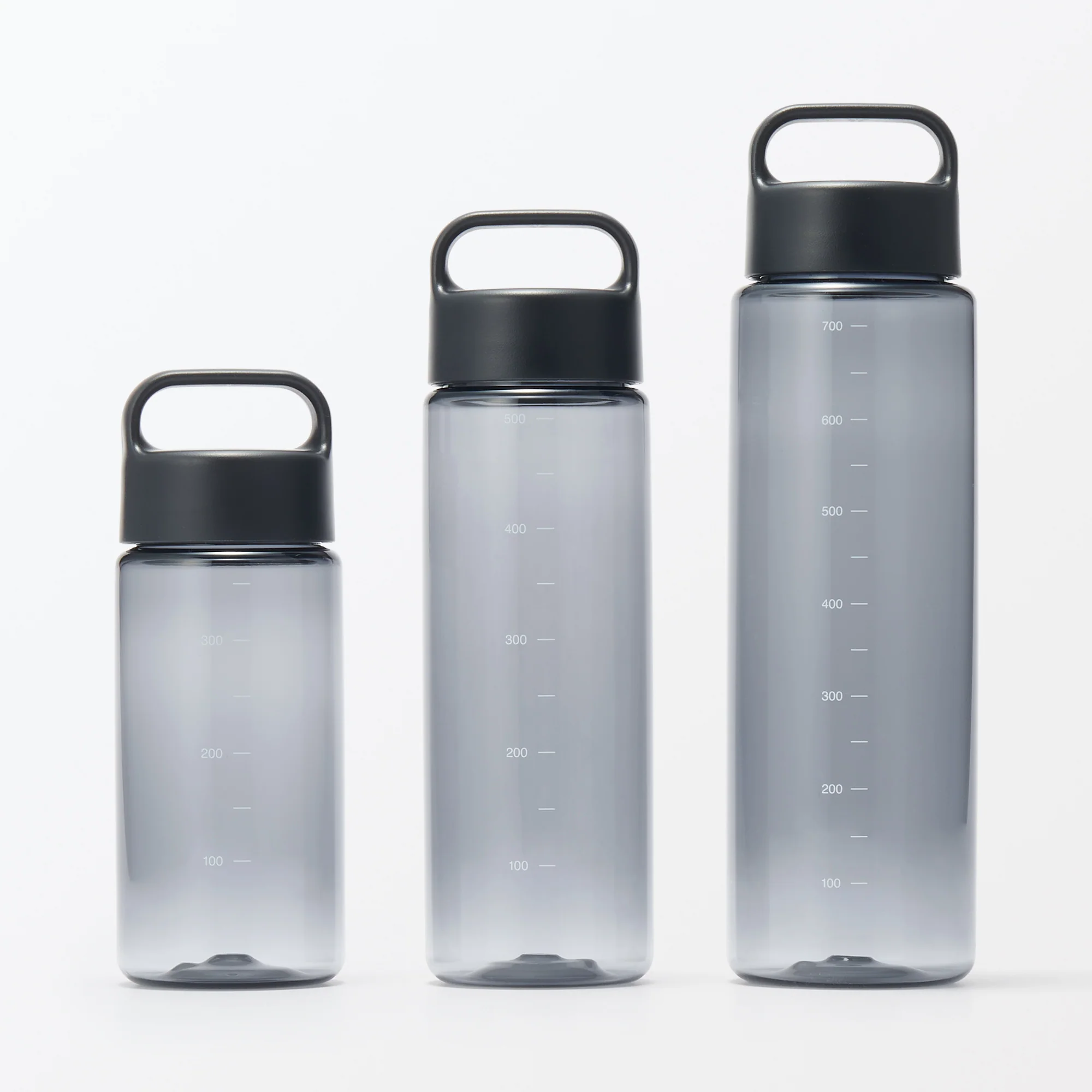 Easy-to-Carry Water Bottle With Scale - Black (500ml) - Image 7