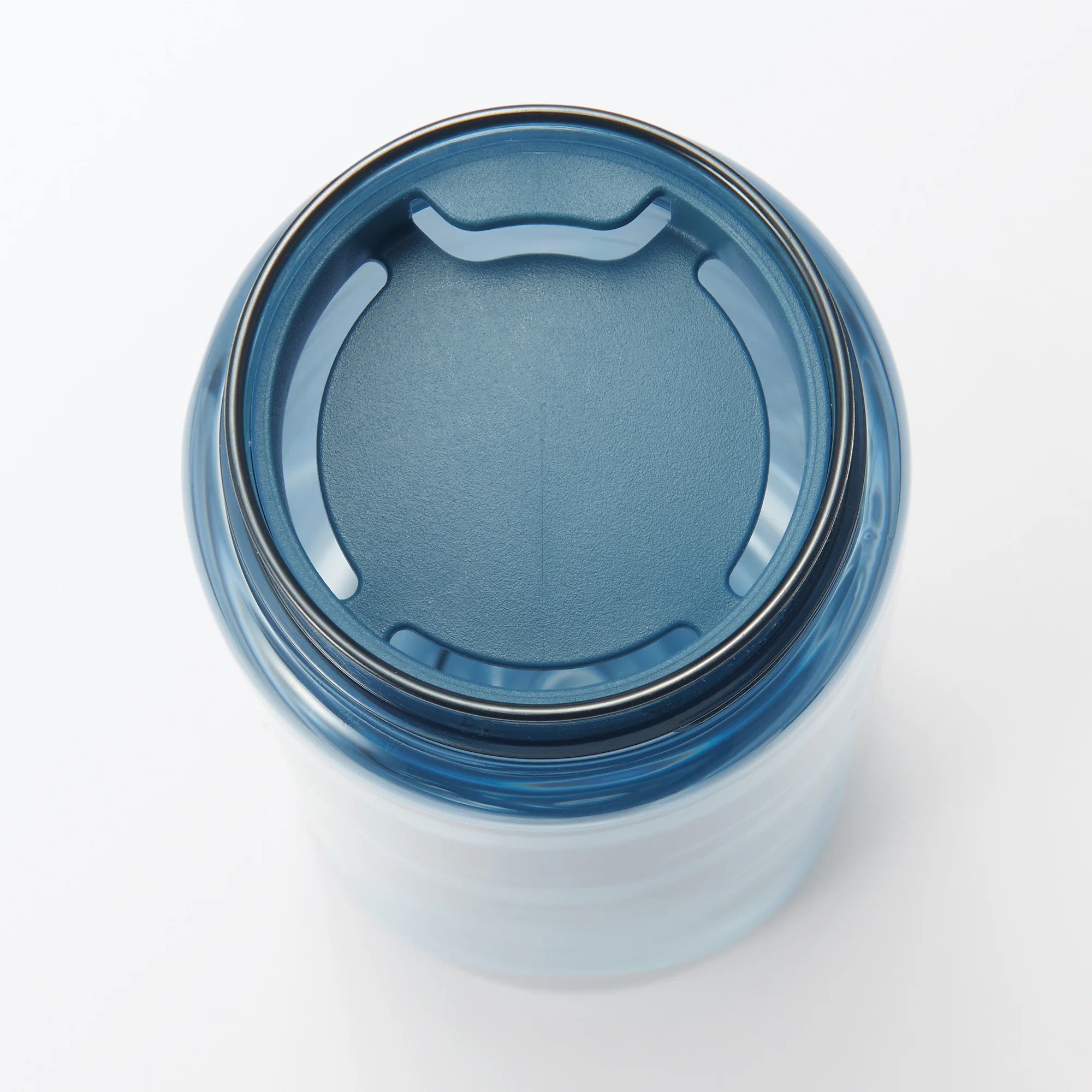 Easy-to-Carry Water Bottle With Scale - Blue (500ml) - Image 2