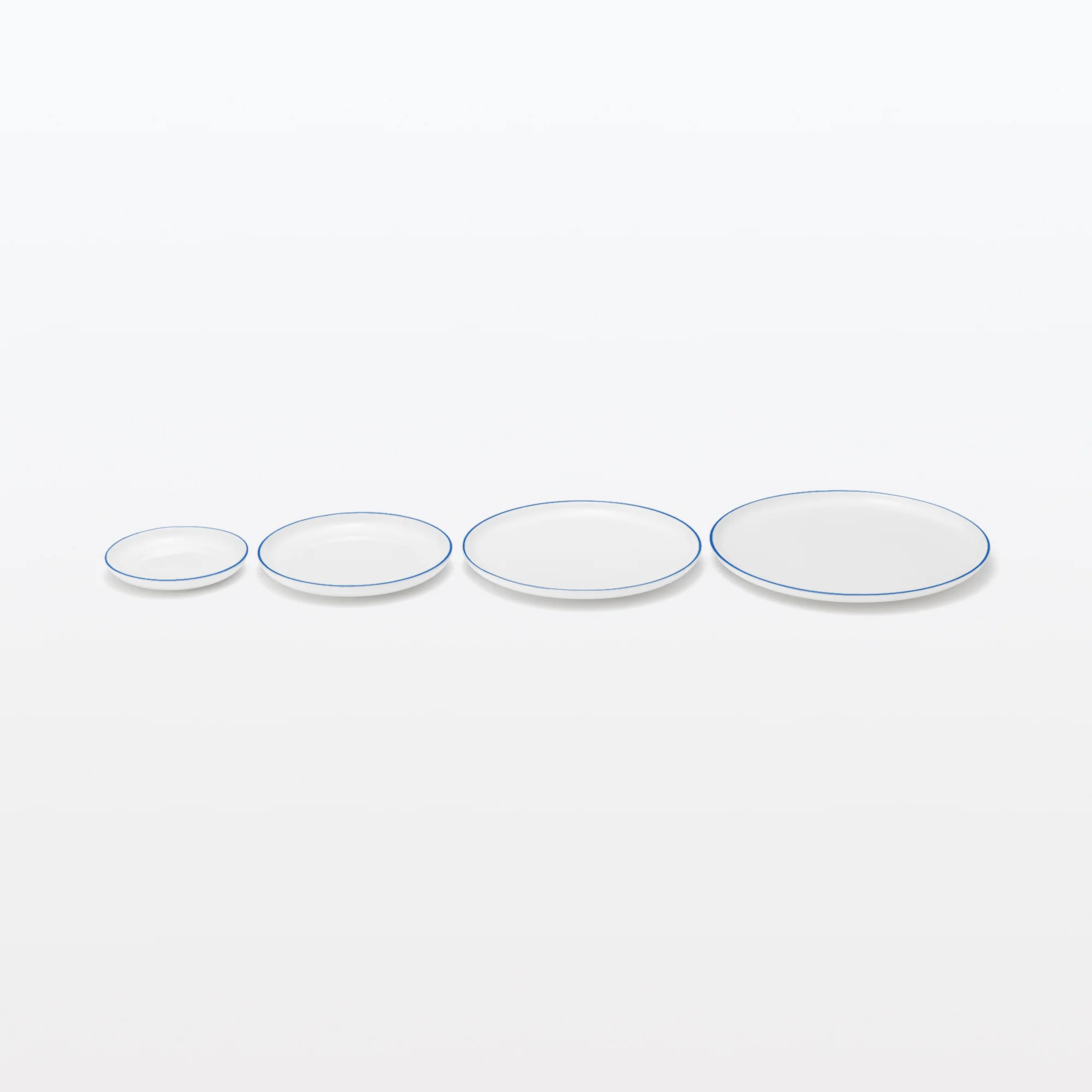 Everyday Tableware Bread Plate - Blue Stripe - Image 7
