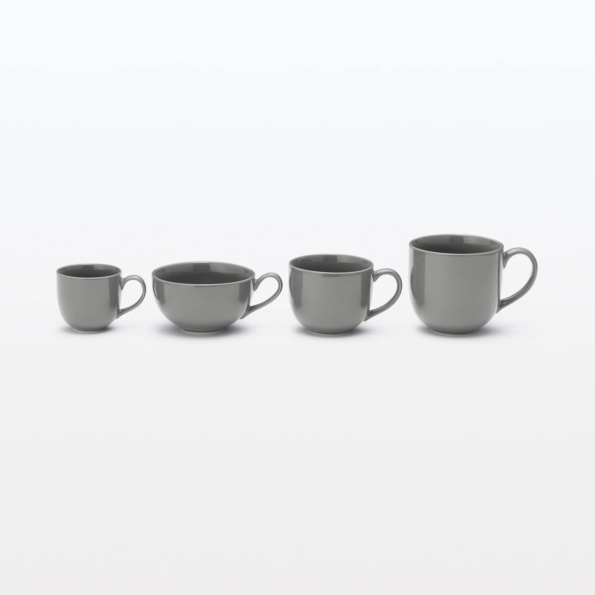 Everyday Tableware Coffee Cup - Grey - Image 7