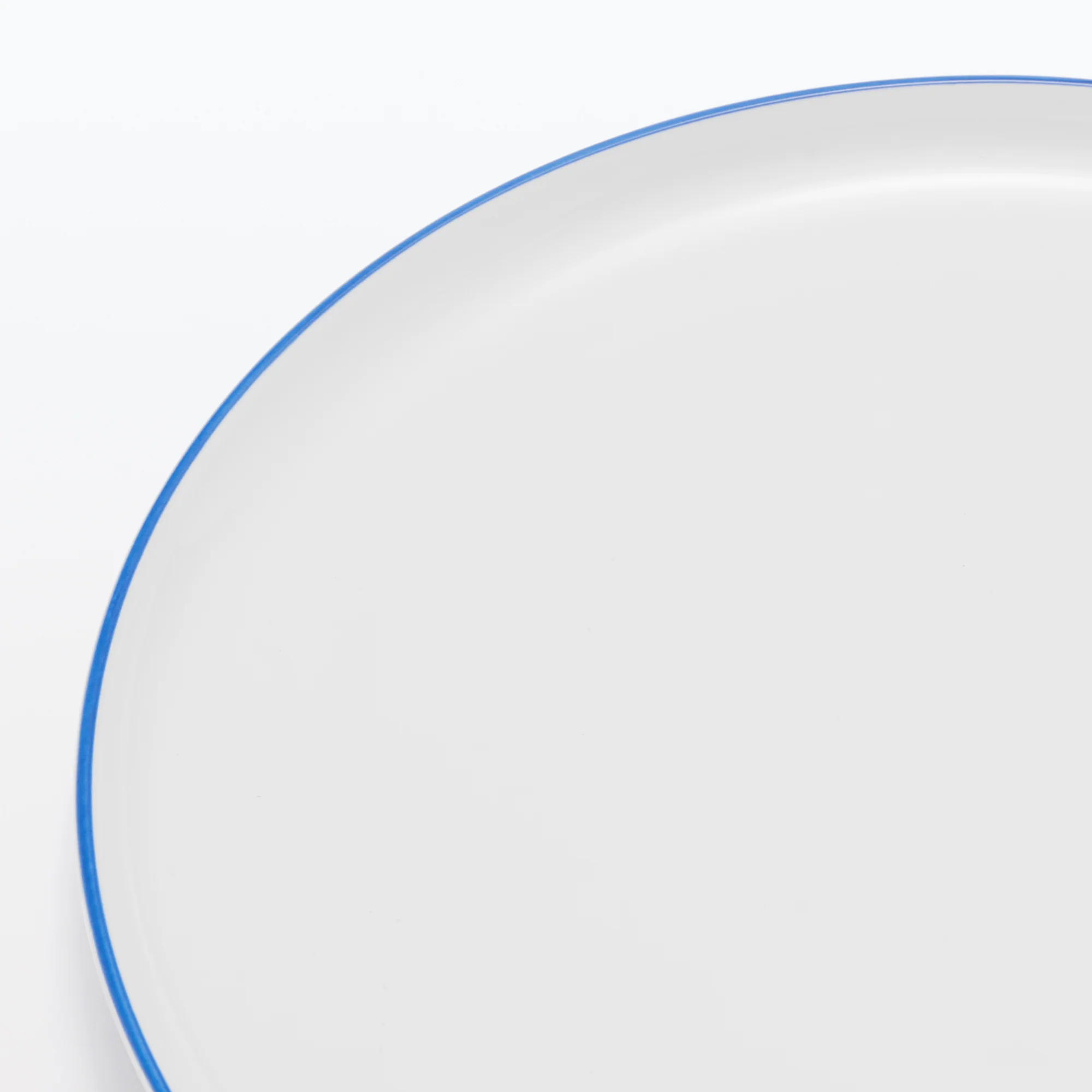 Everyday Tableware Dinner Plate - Blue Stripe - Image 5