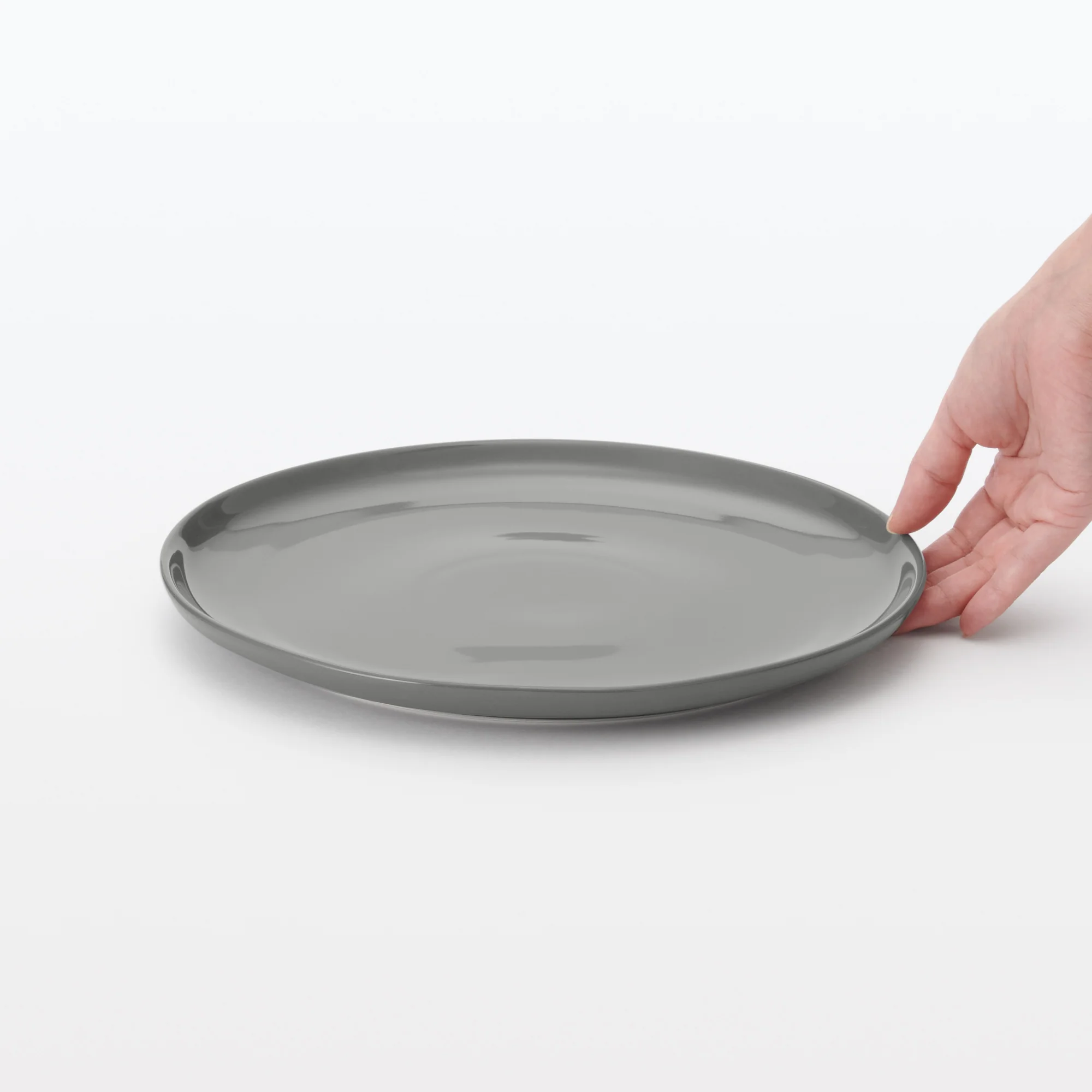 Everyday Tableware Dinner Plate - Grey - Image 6
