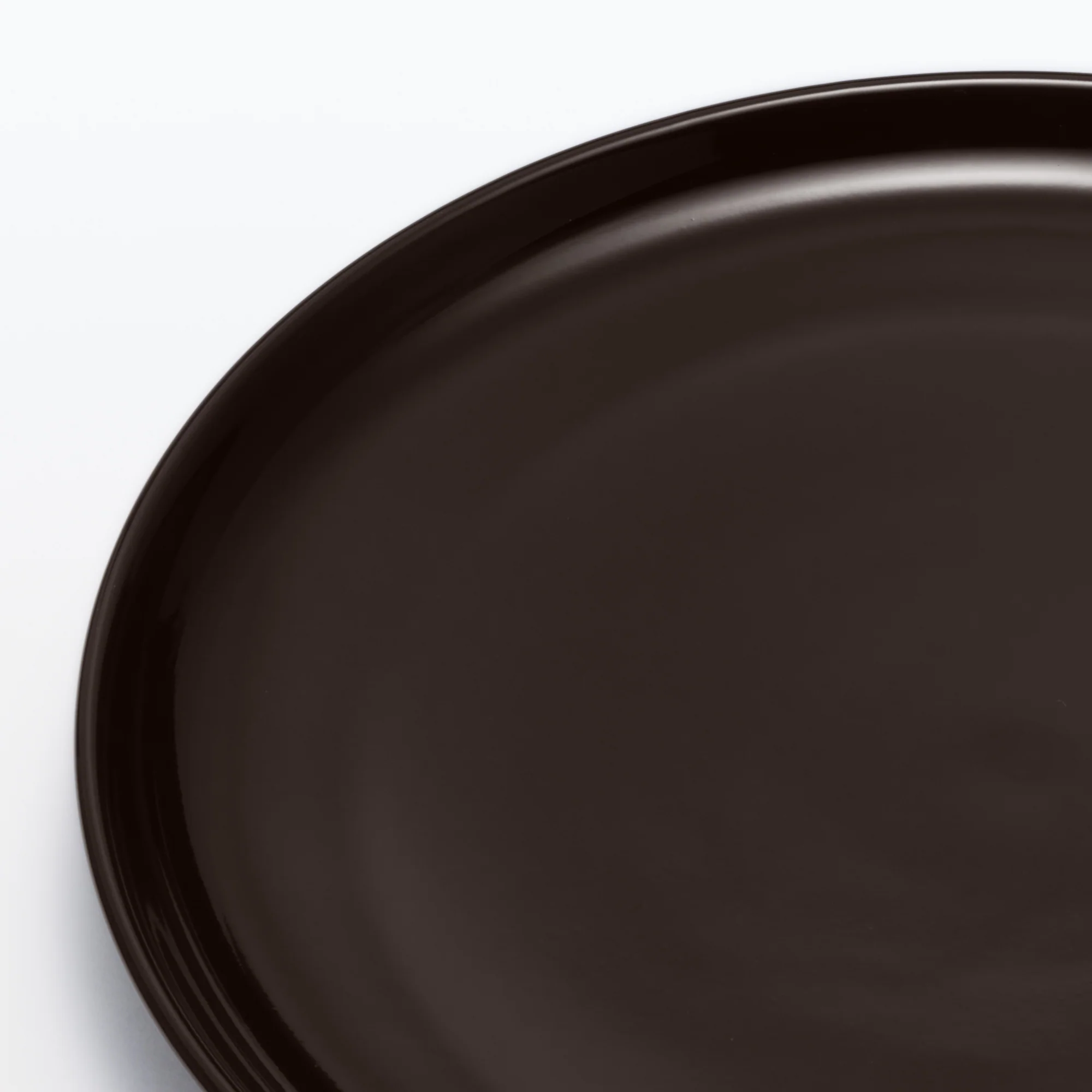Everyday Tableware Lunch Plate - Dark Brown - Image 5