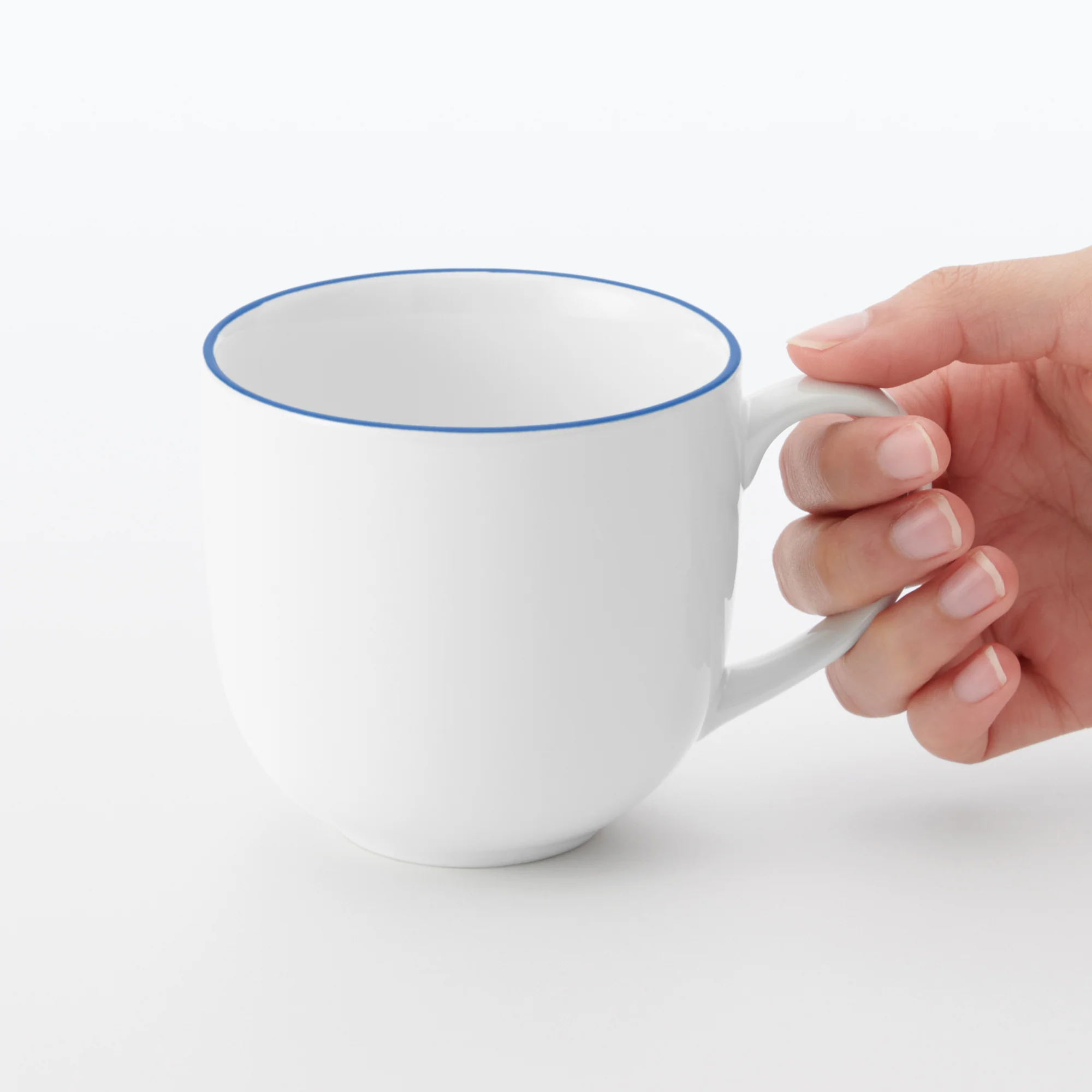 Everyday Tableware Mug - Blue Stripe - Image 6